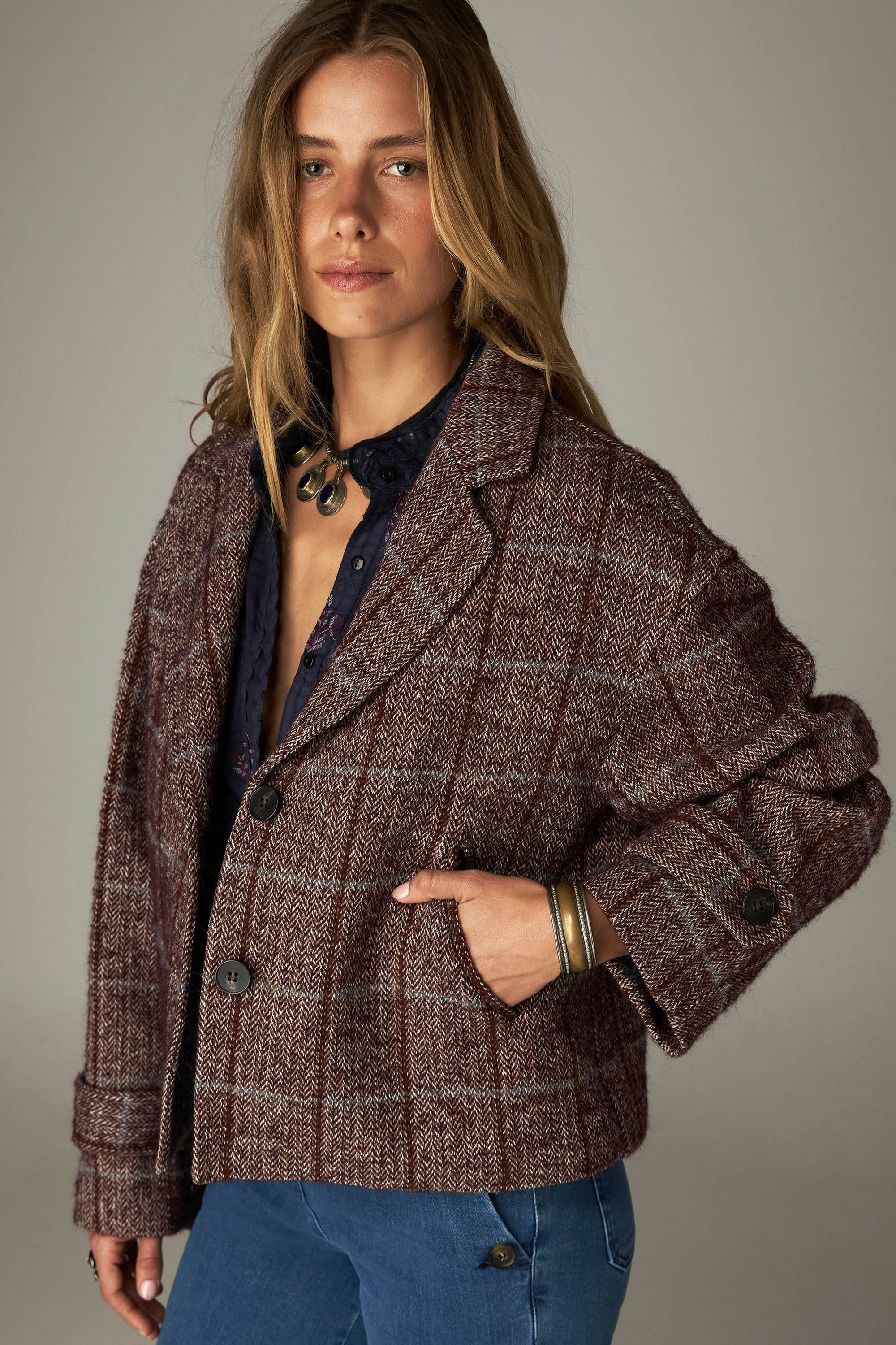 Margarita Jacket - Forest Tobacco