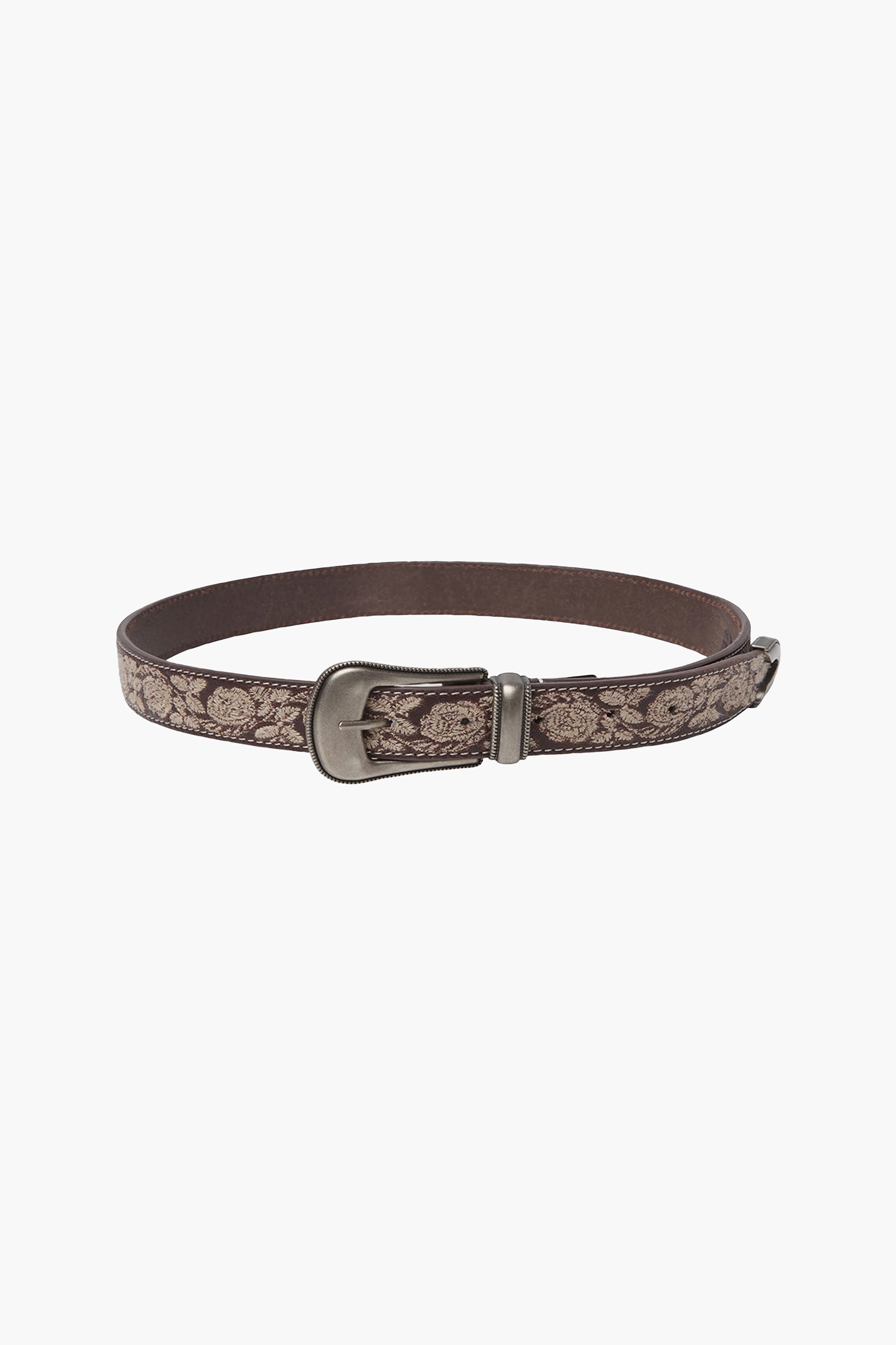 Mariachi Guadalupe Belt - Coffee