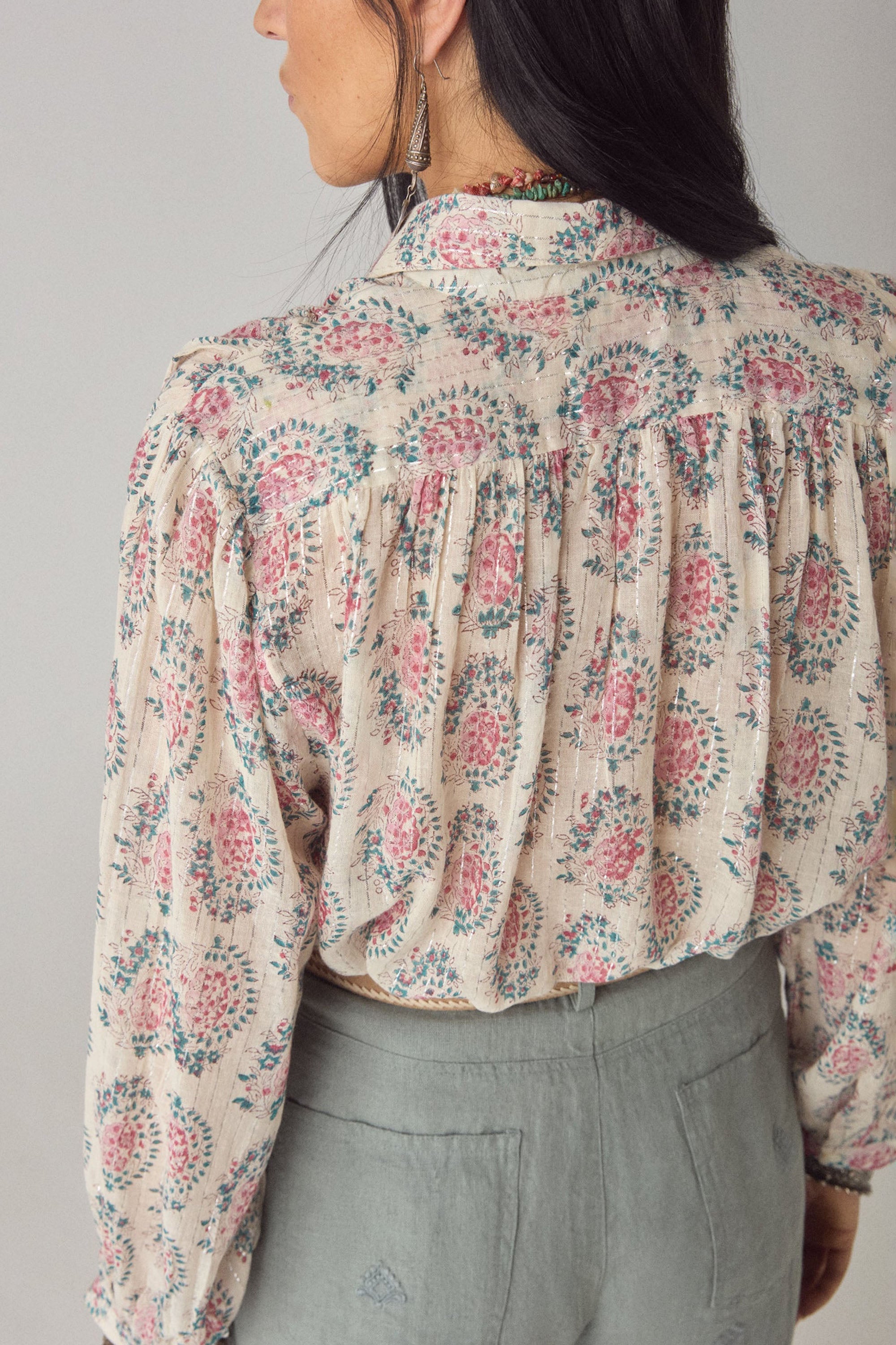 Mary Shirt - Azalea Dusty