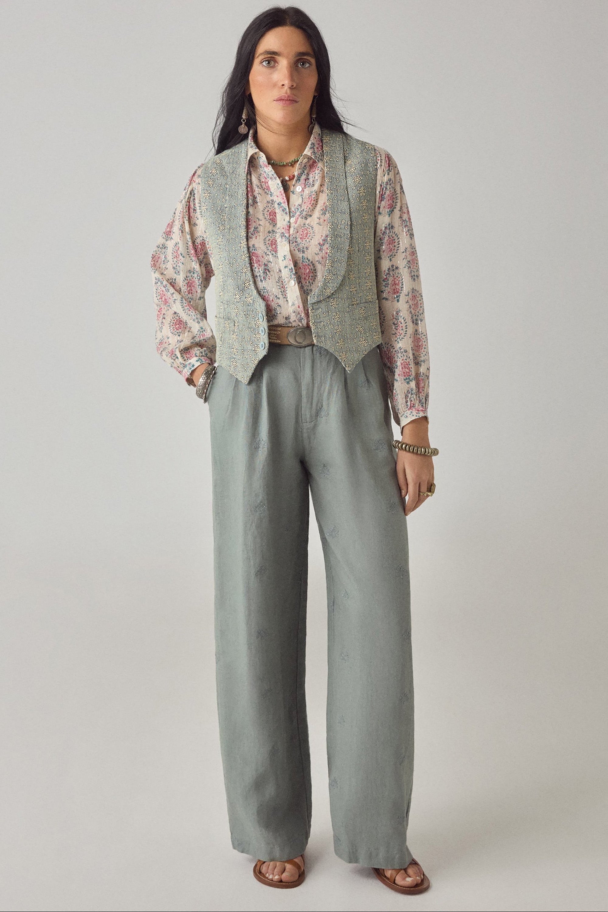 Mary Shirt - Azalea Dusty