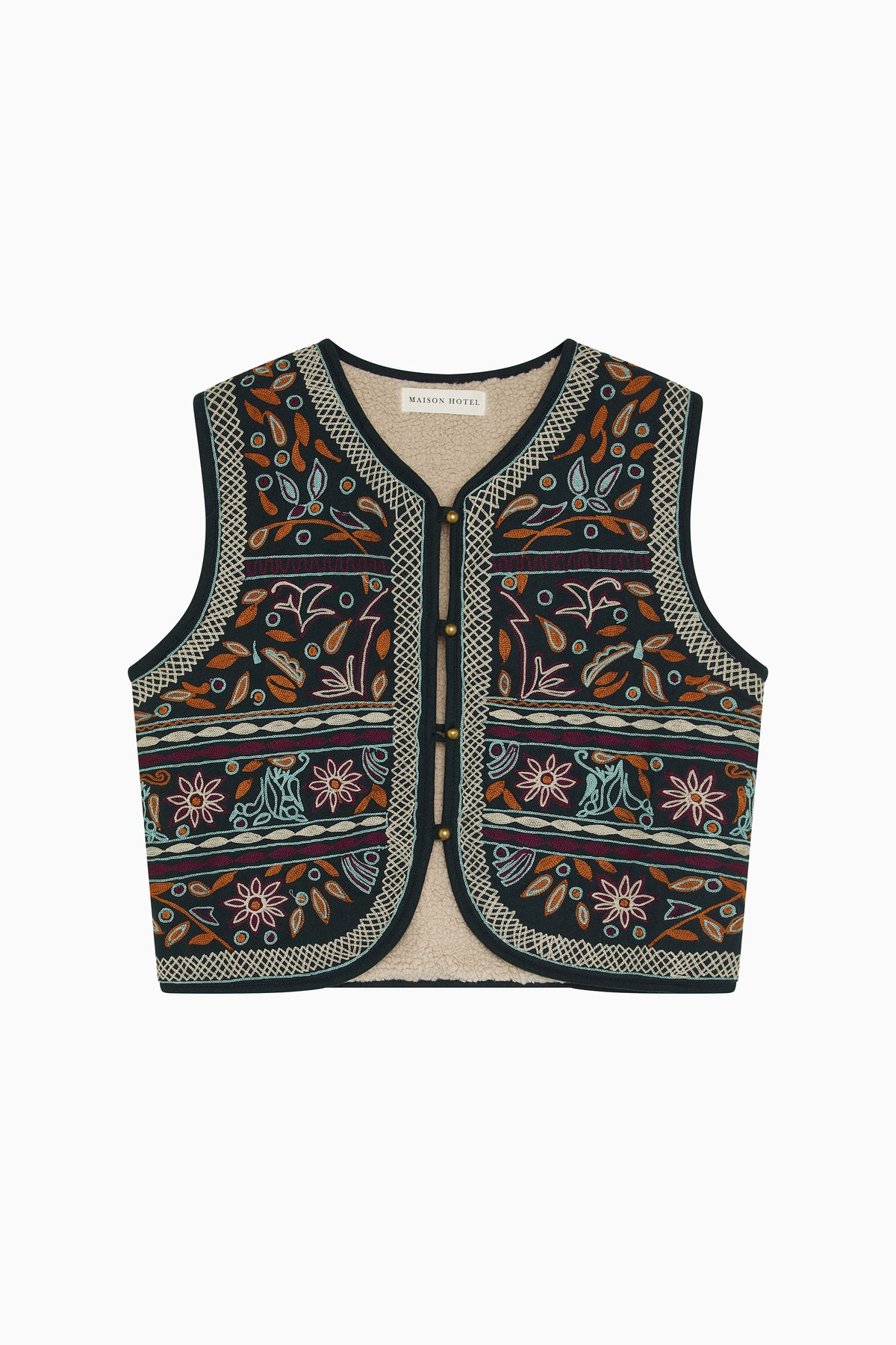 Munch Vest - Ocher