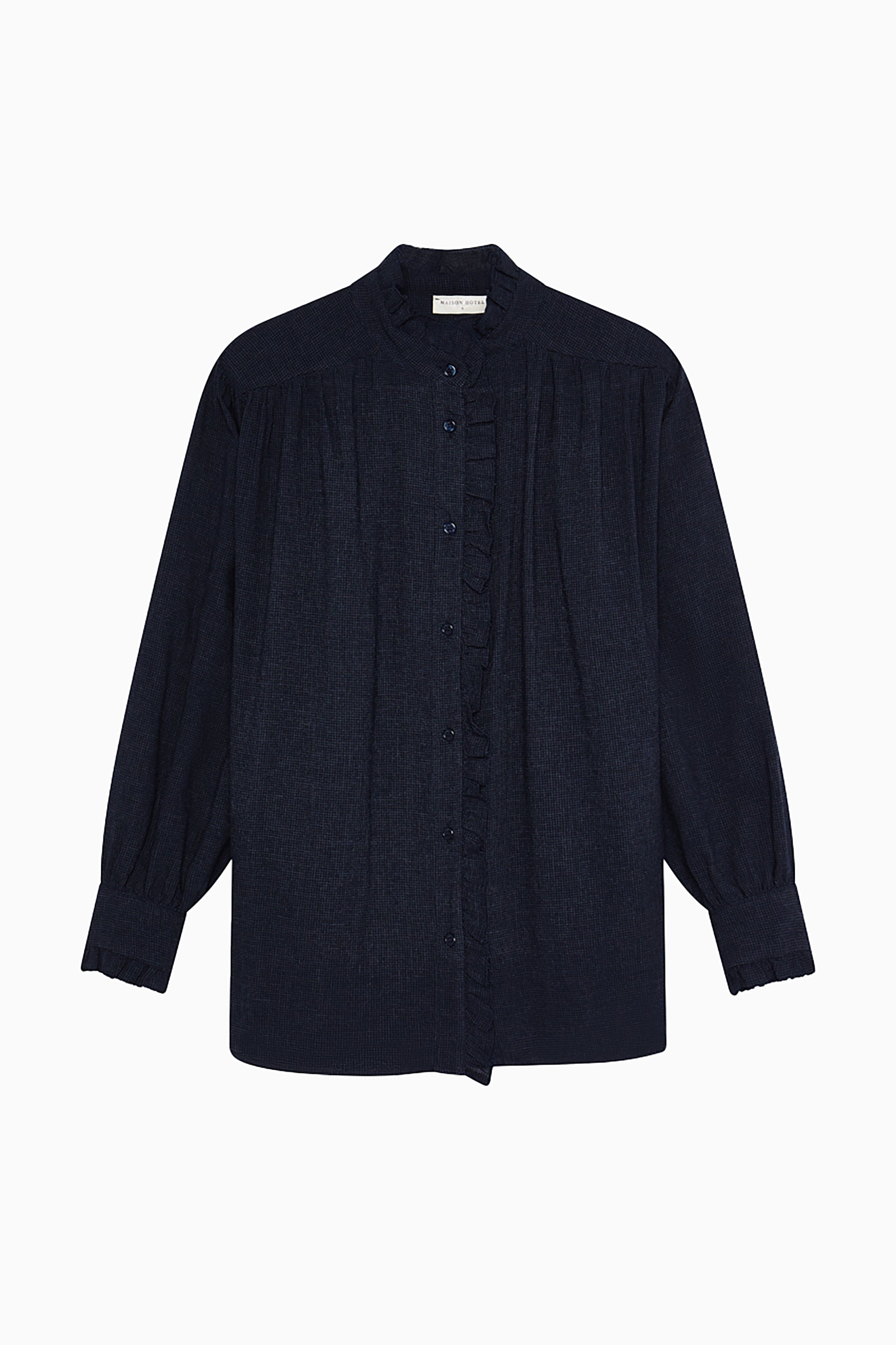 Nocturne Muse Celeste Blouse - Eclipse Blue
