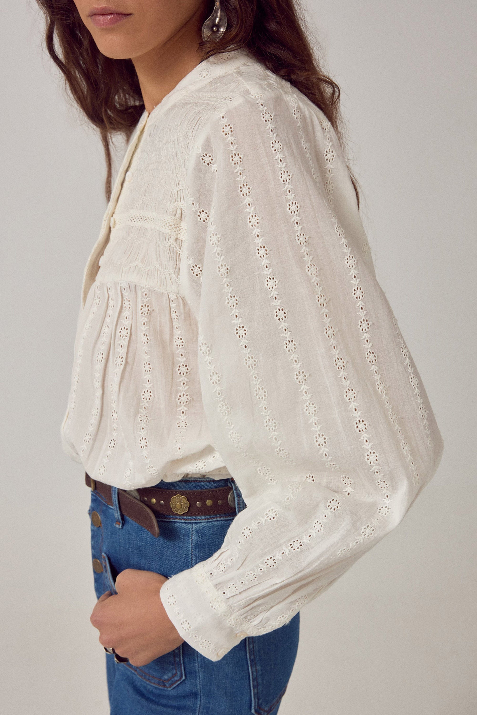 Paoli Blouse - Sapore Di Sale Bianco