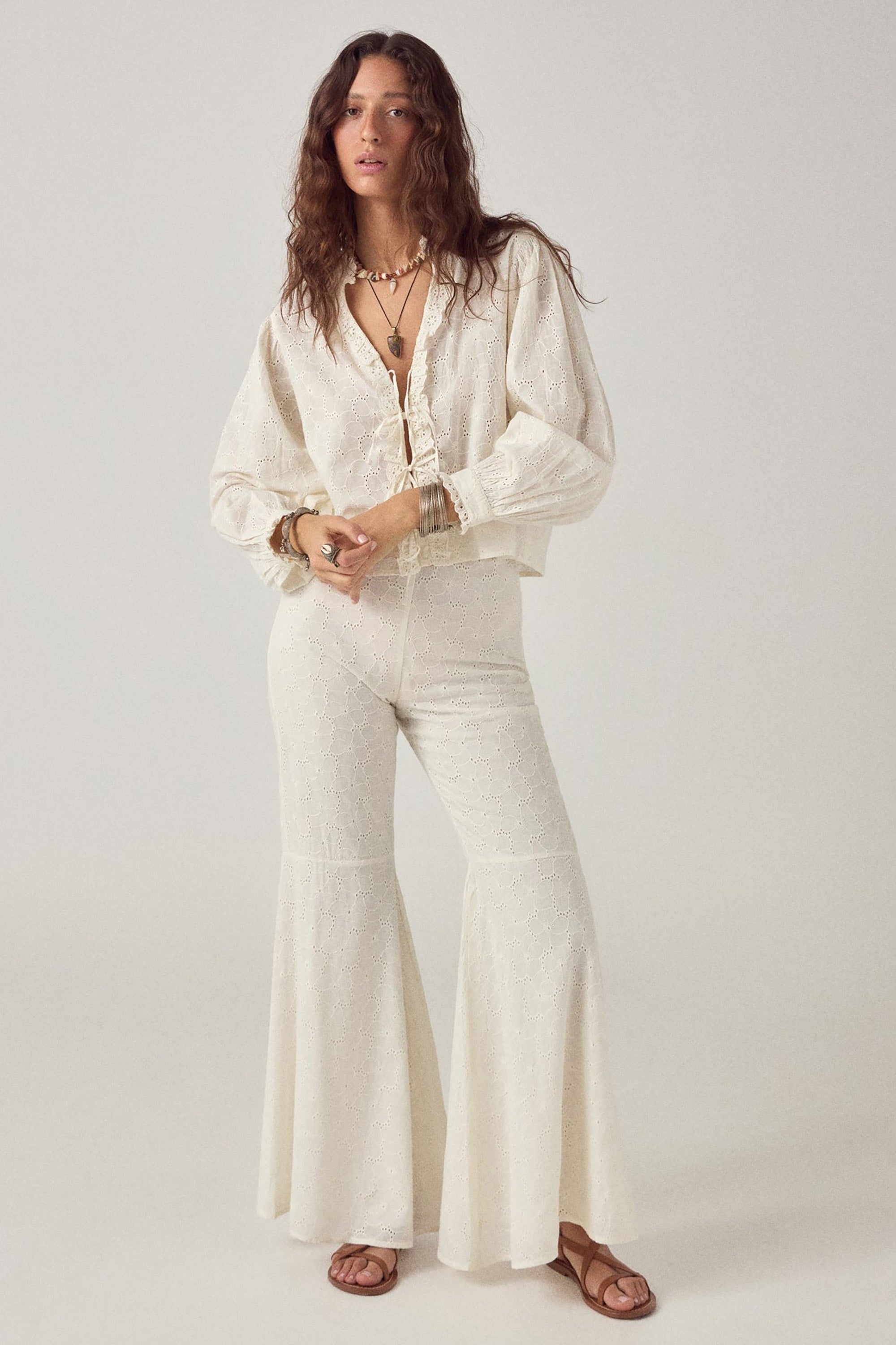 Irene Blouse - Blanc Bohème Chalk