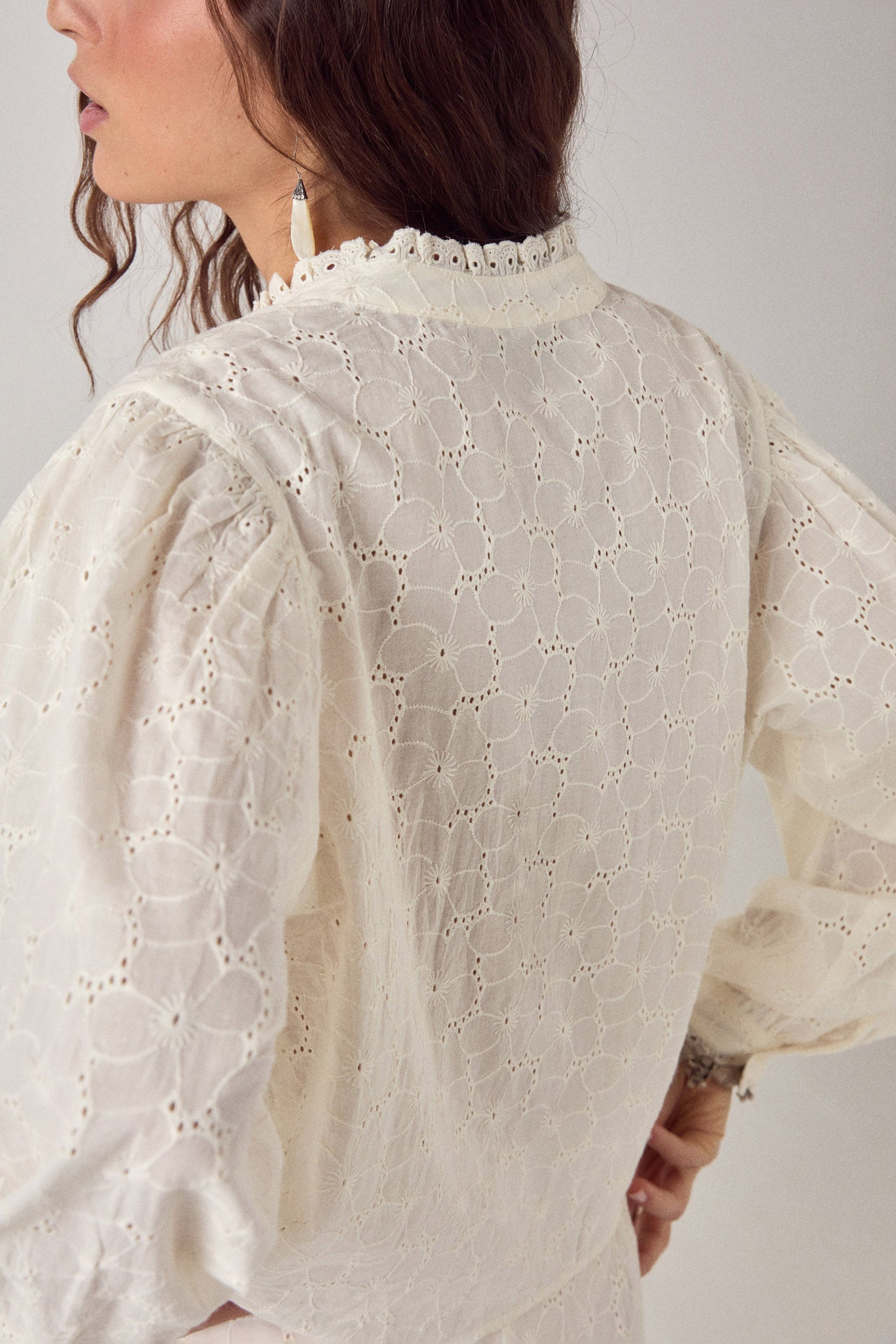 Irene Blouse - Blanc Bohème Chalk