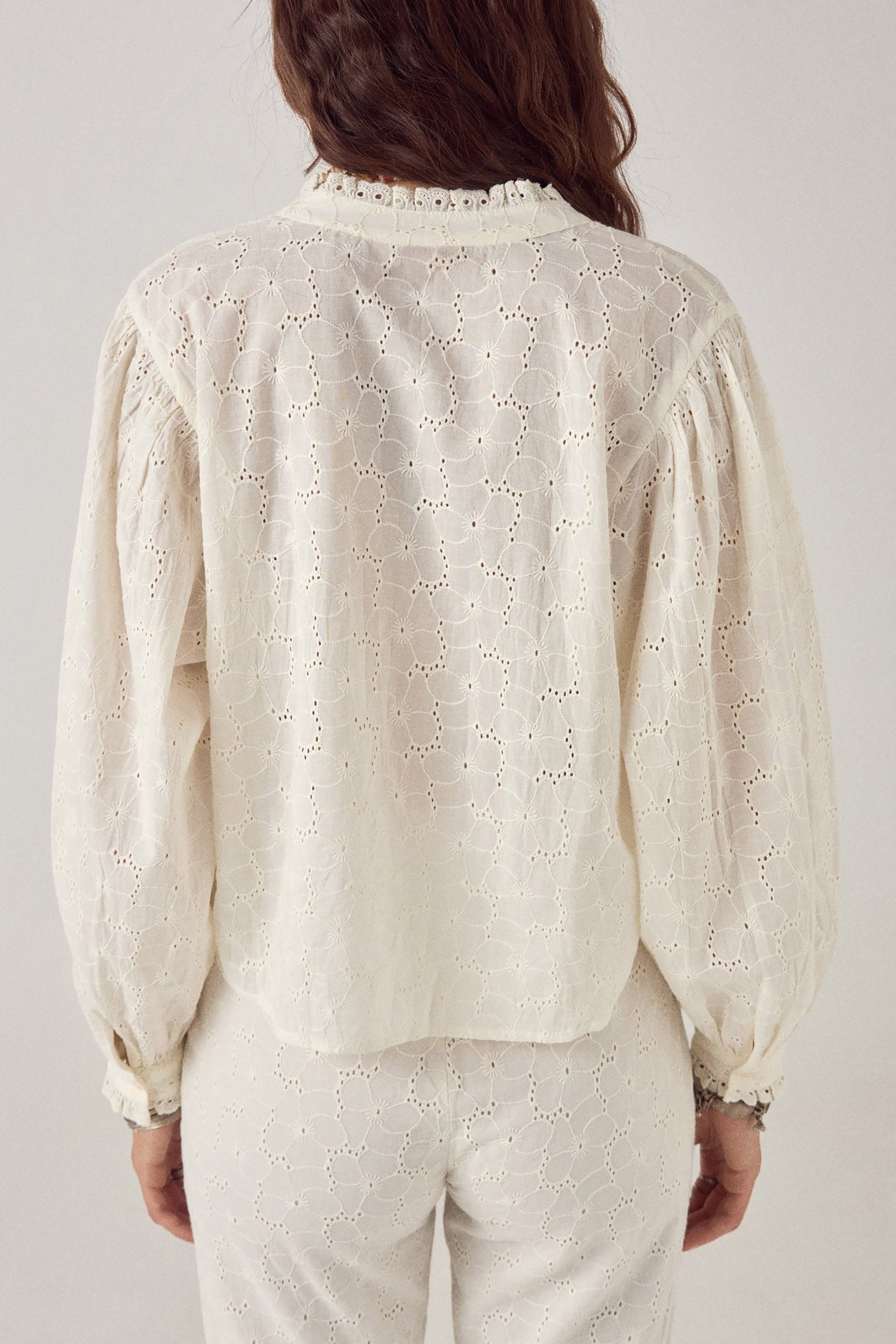 Irene Blouse - Blanc Bohème Chalk