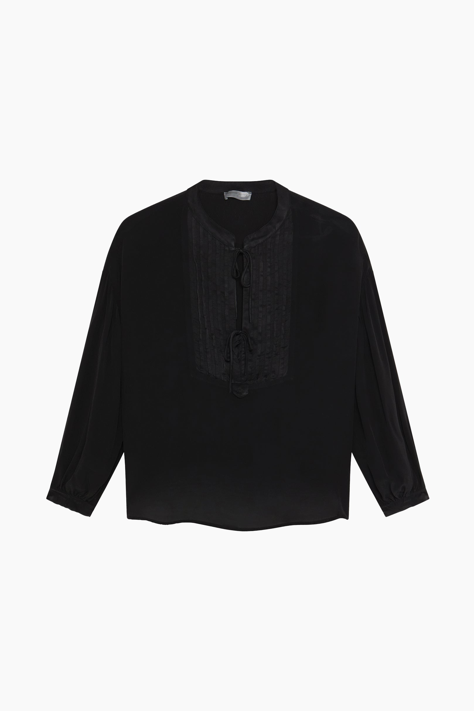 Tuxedo Giovanni Blouse - Onyx