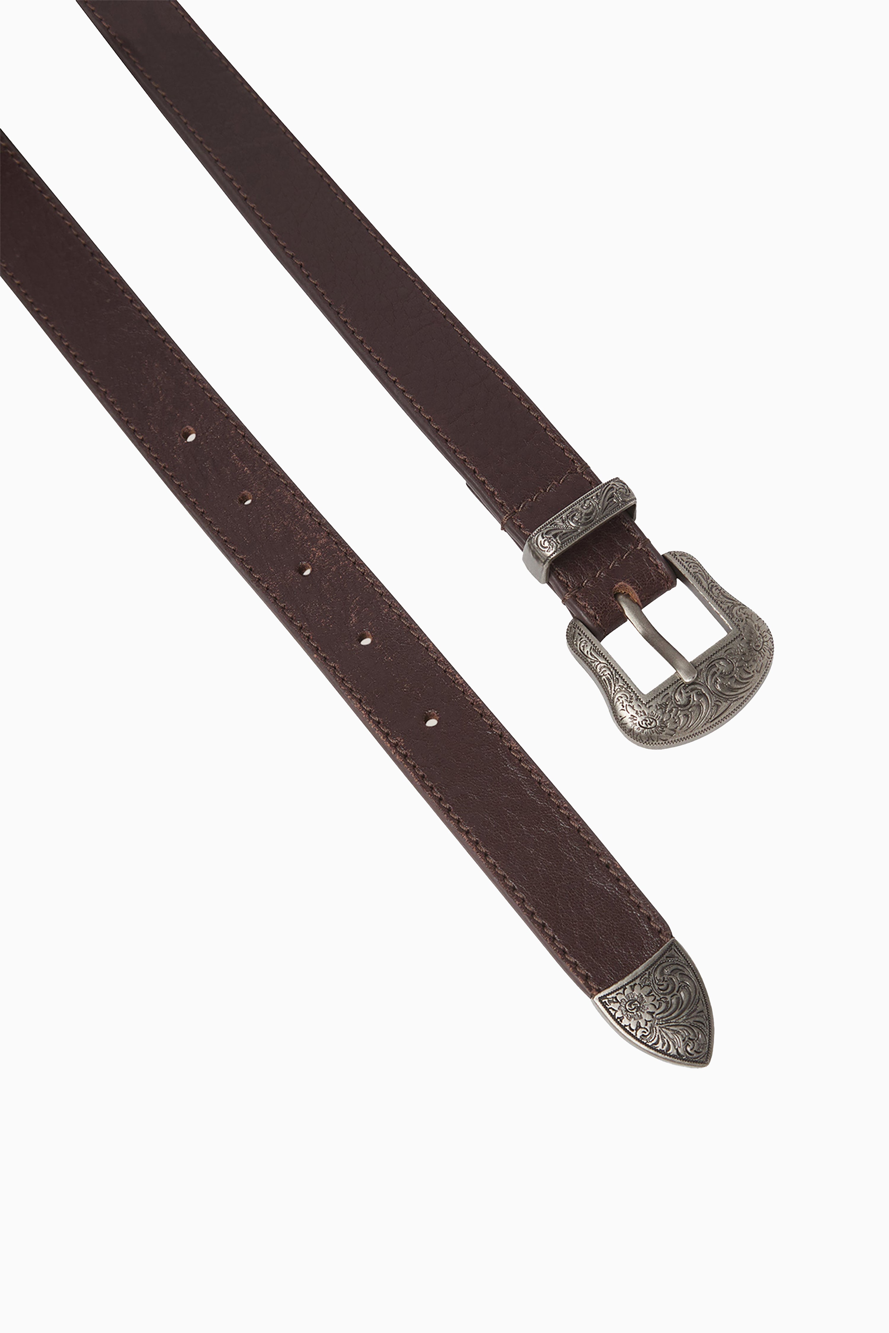 Western Dakota Belt - Dark Brown