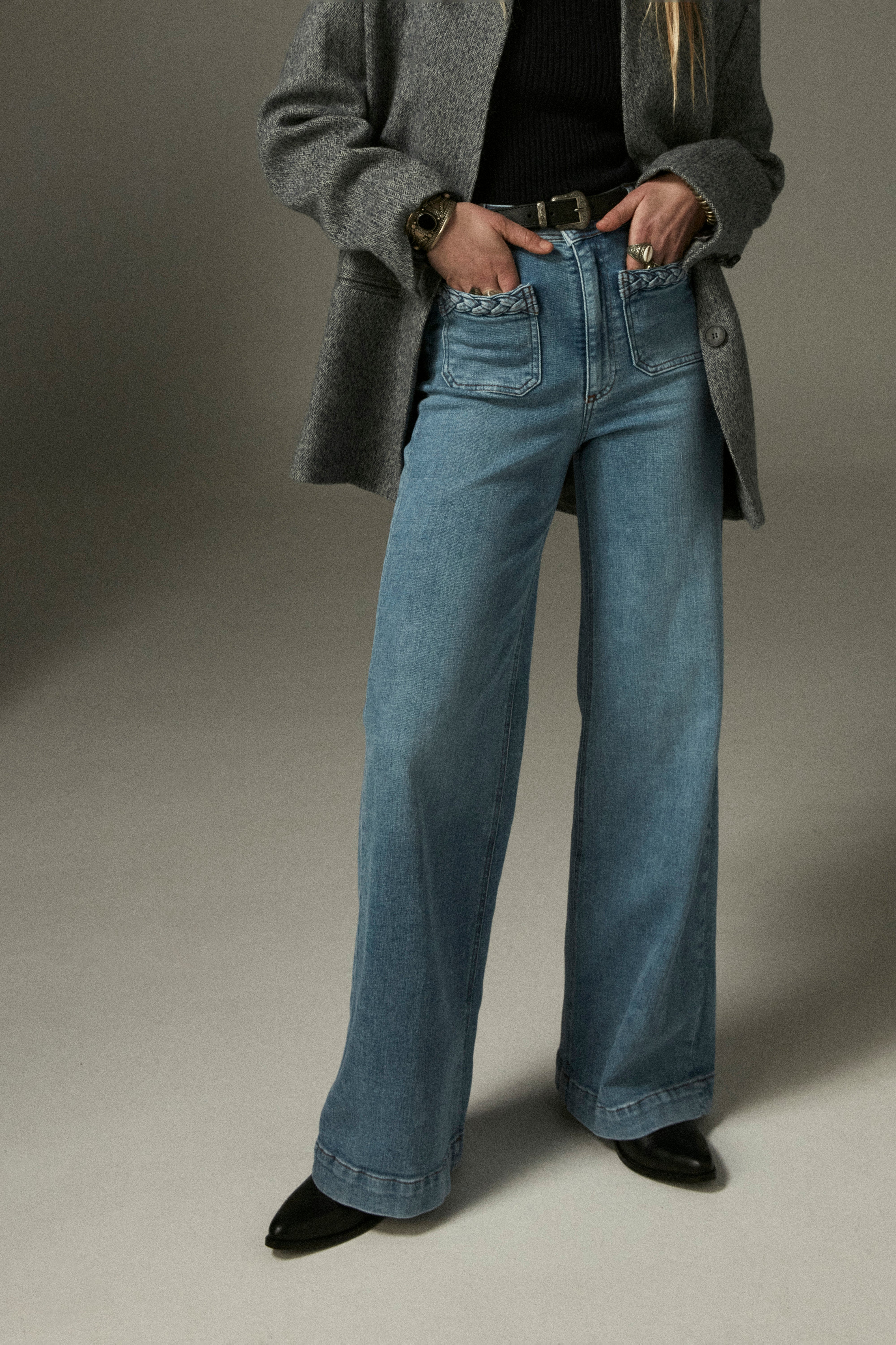 Willie Giulietta Pant - Light Blue Denim