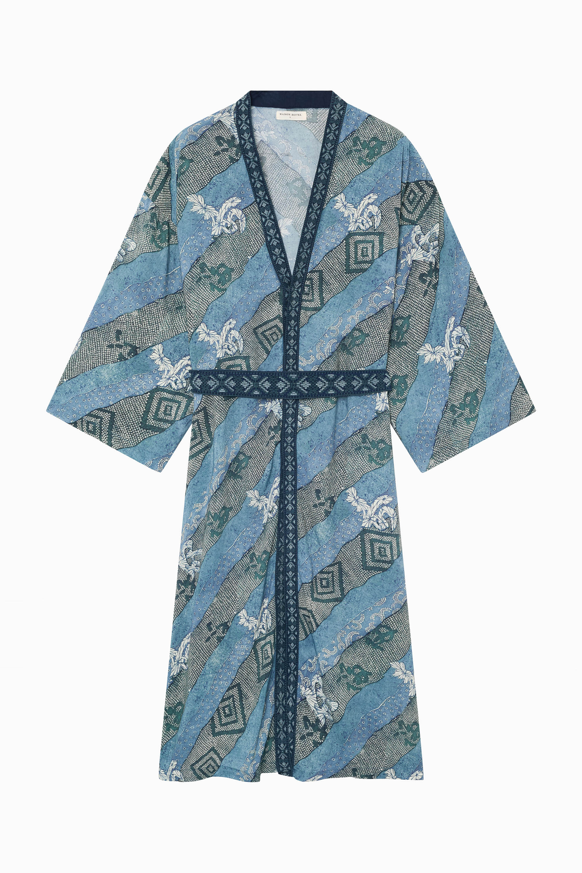 Yoko Kimono - Shikoku Indigo Bloom
