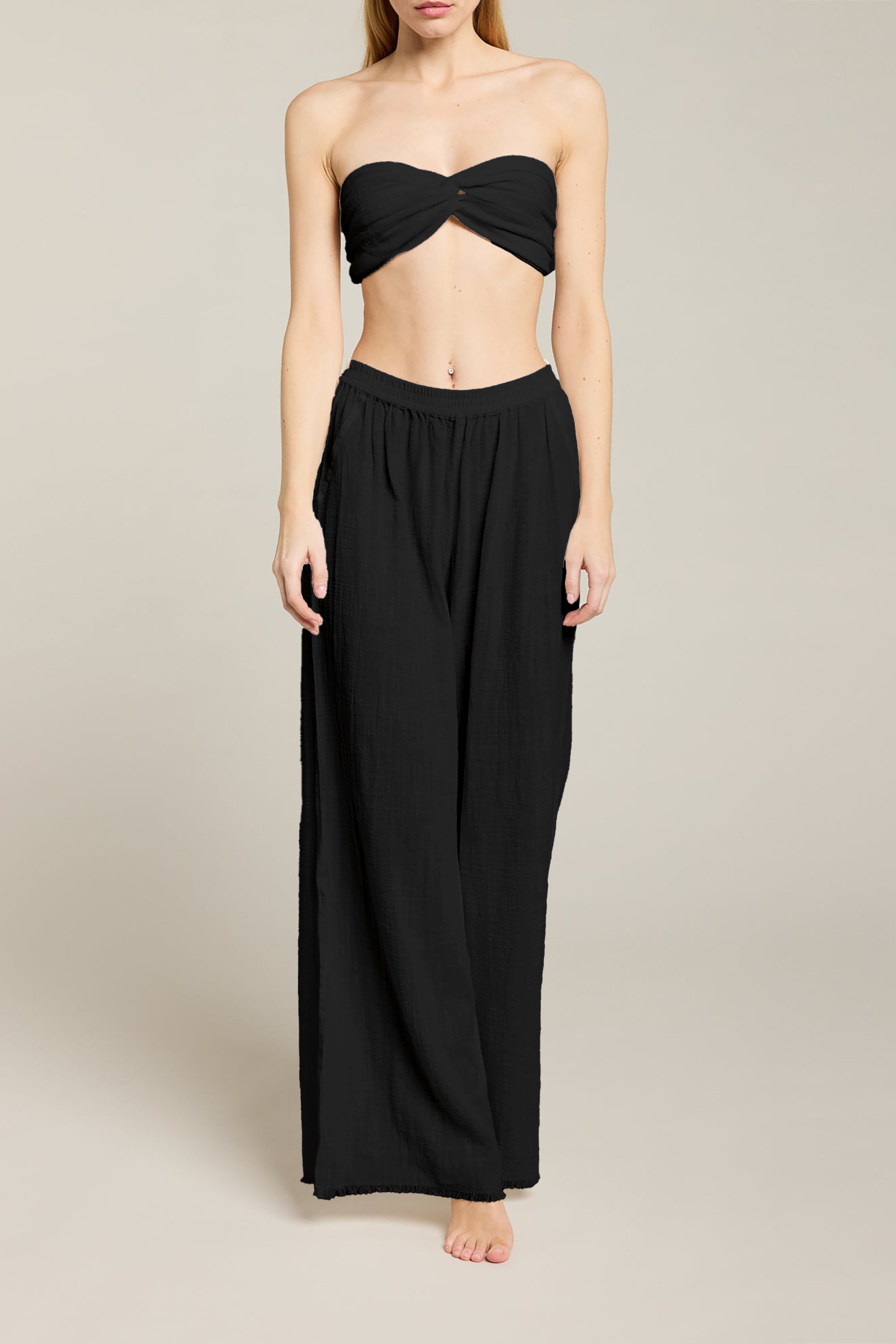 Corfu Bandeau - Black