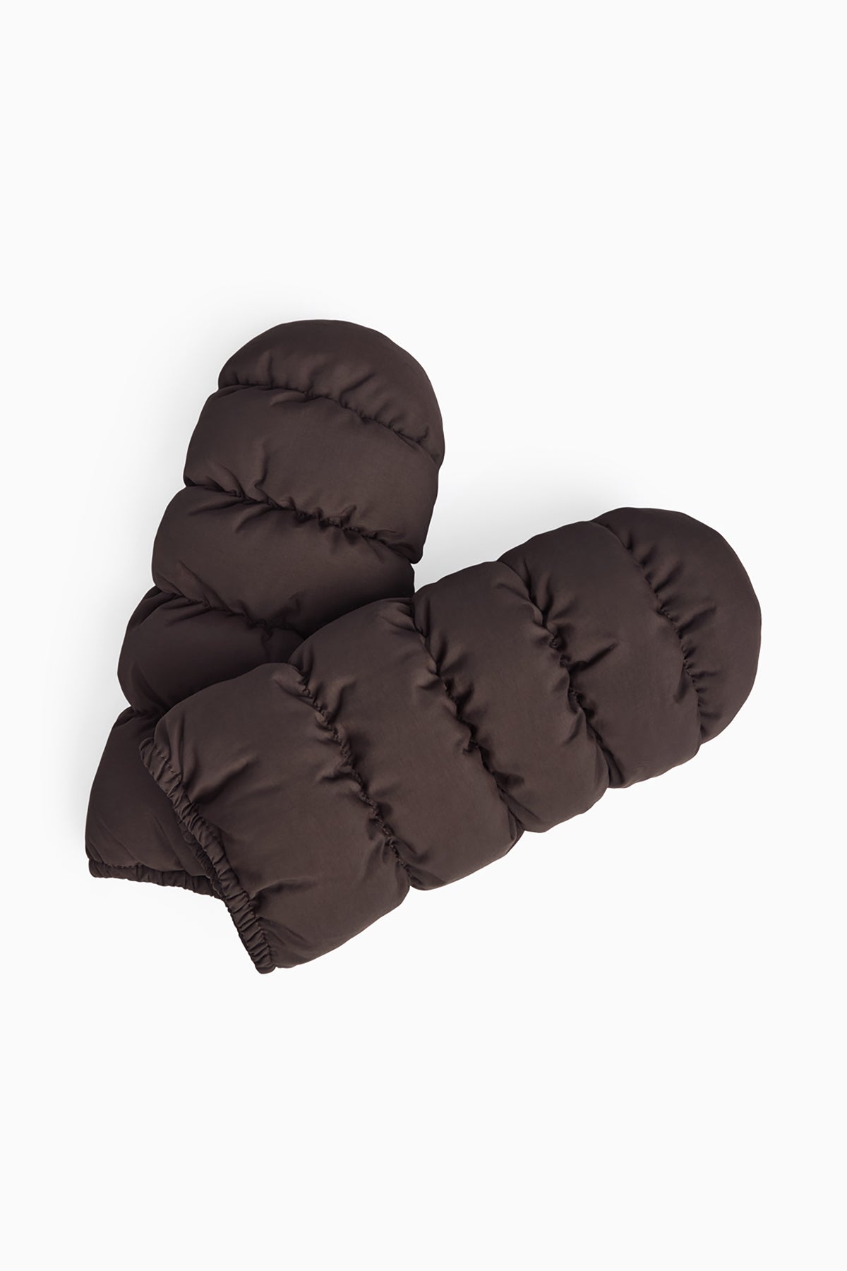 Caia Puffer Mitten - Espresso Brown