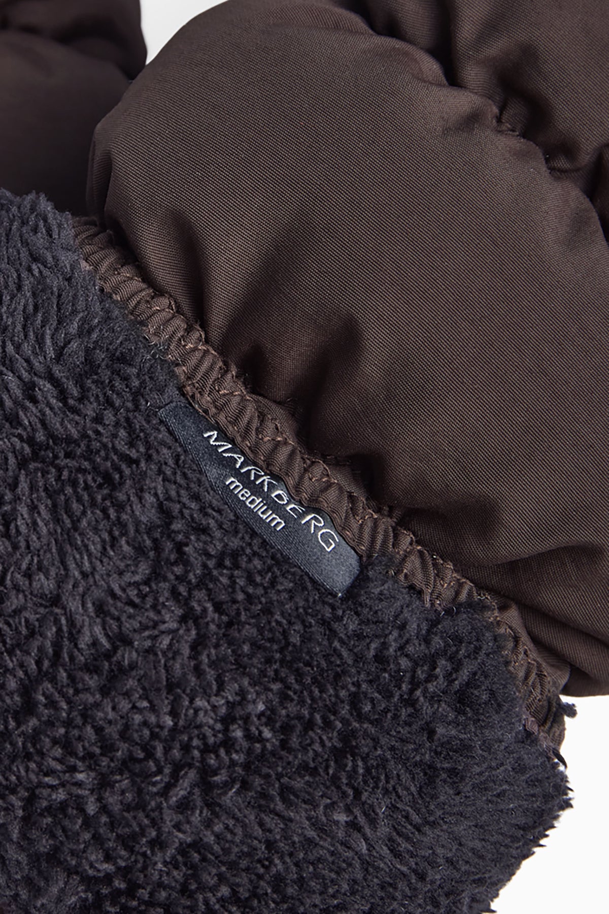 Caia Puffer Mitten - Espresso Brown