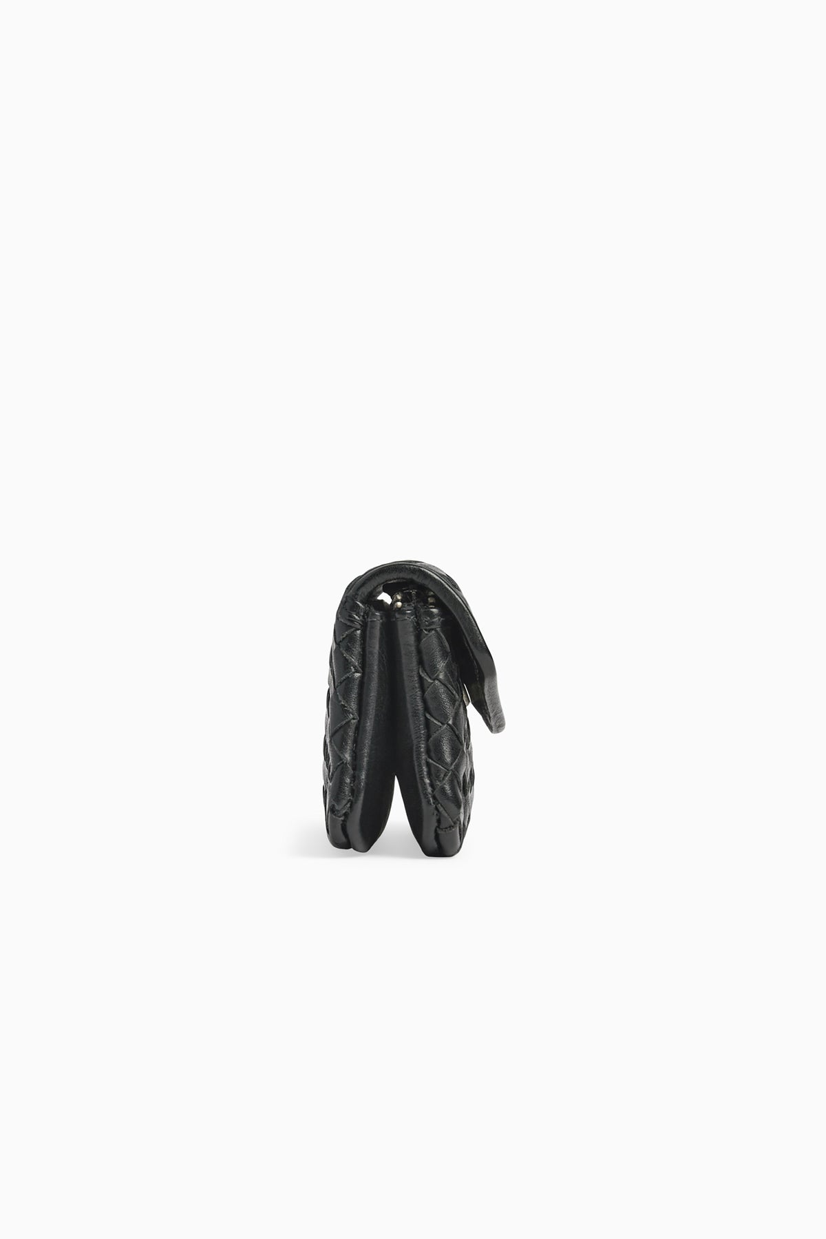 Faith Coin Purse - Weave Black
