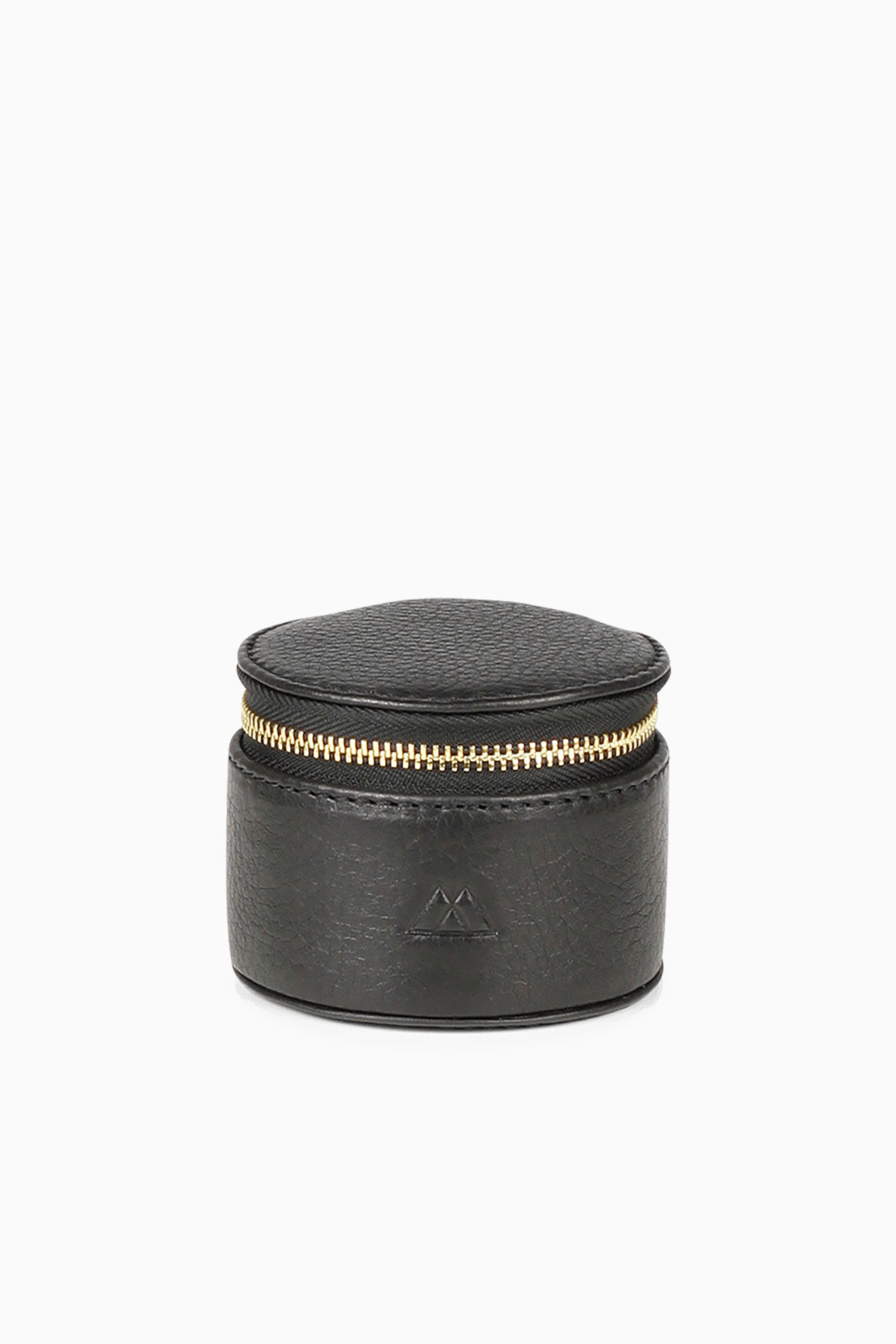Lova Jewelry Box Small - Grain Black w/ Gold