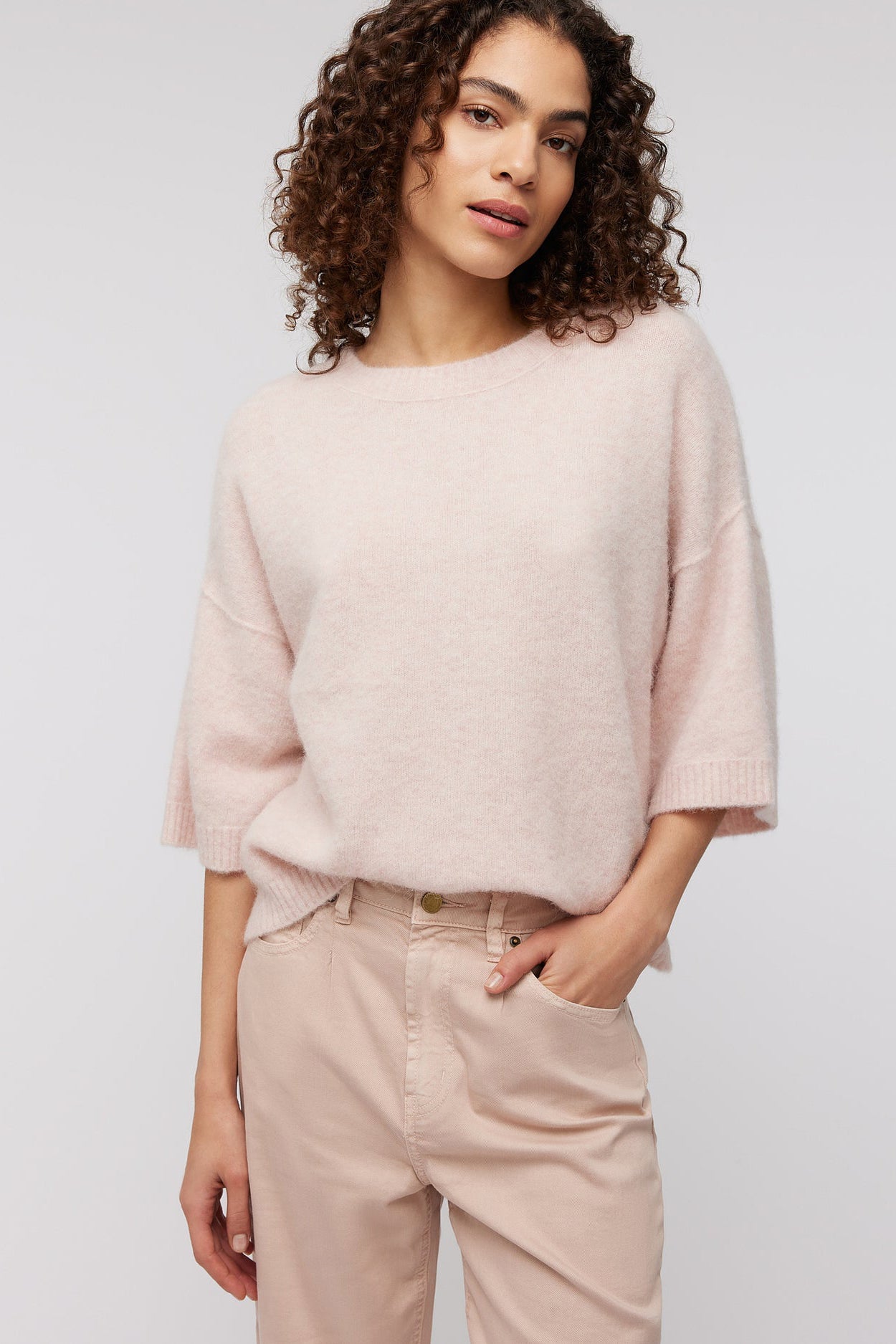 Knit-ted Megan Pullover - Rose - RUM Amsterdam
