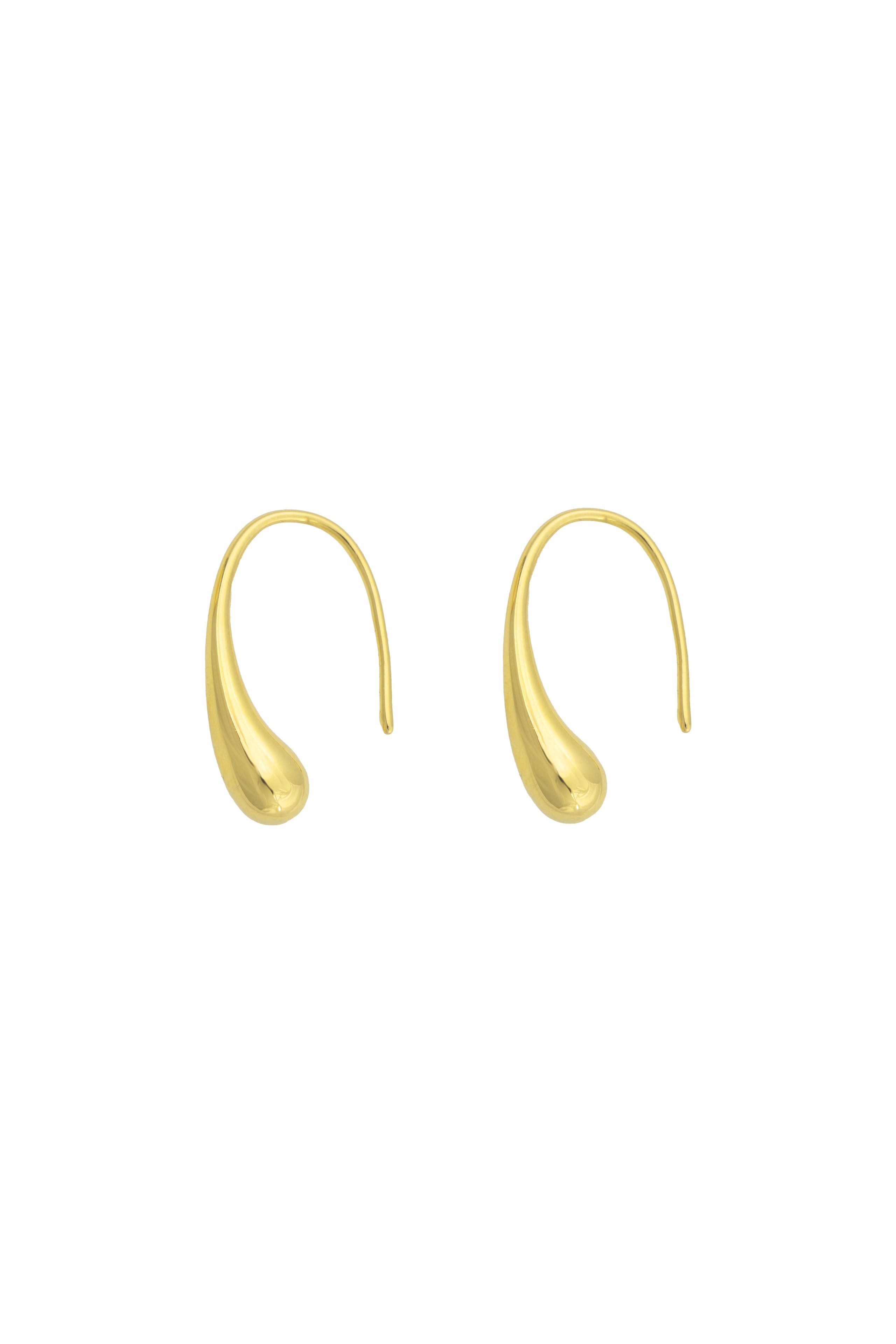 Melt Earrings - Gold