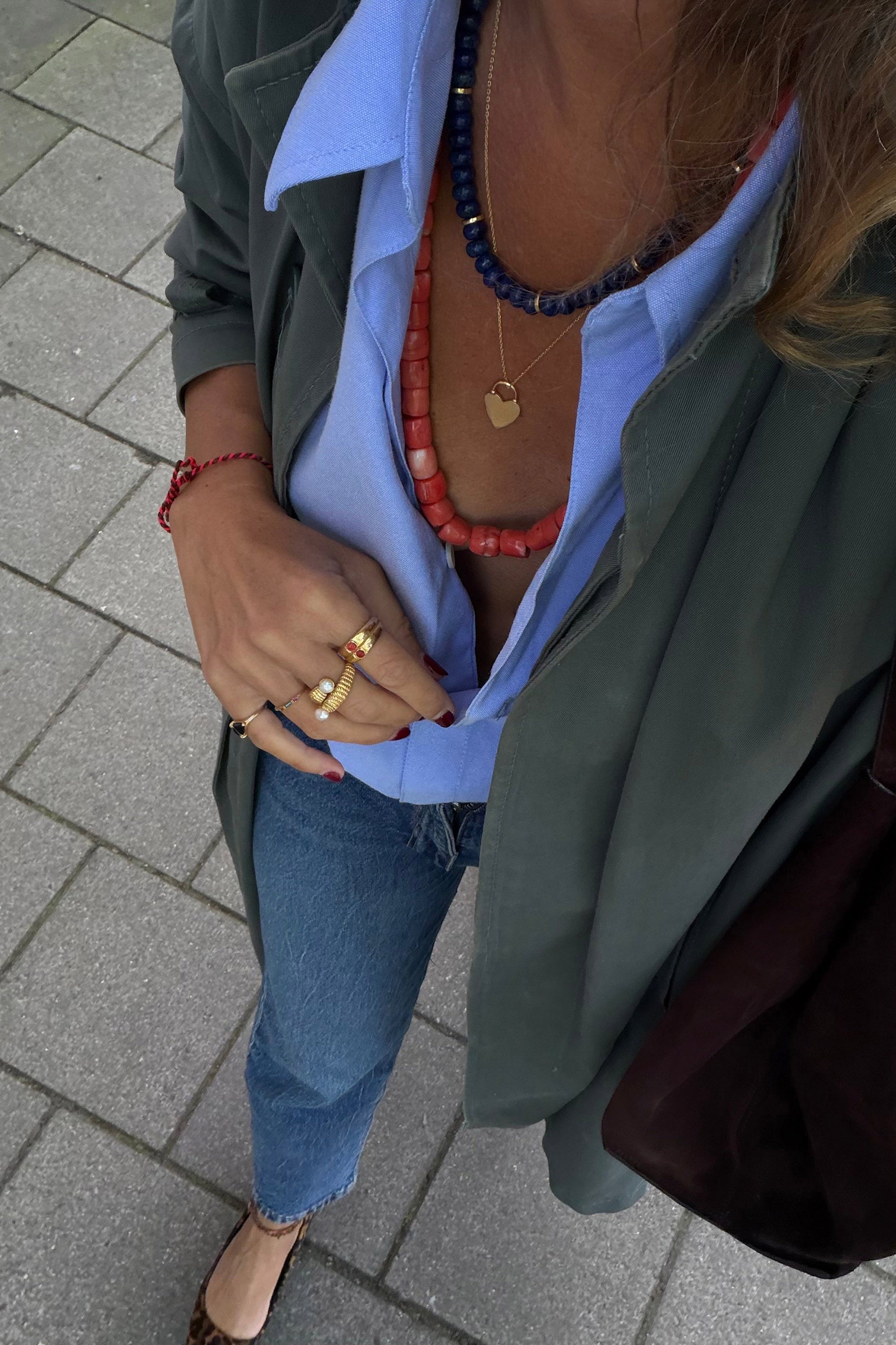 Amour Necklace - Gold