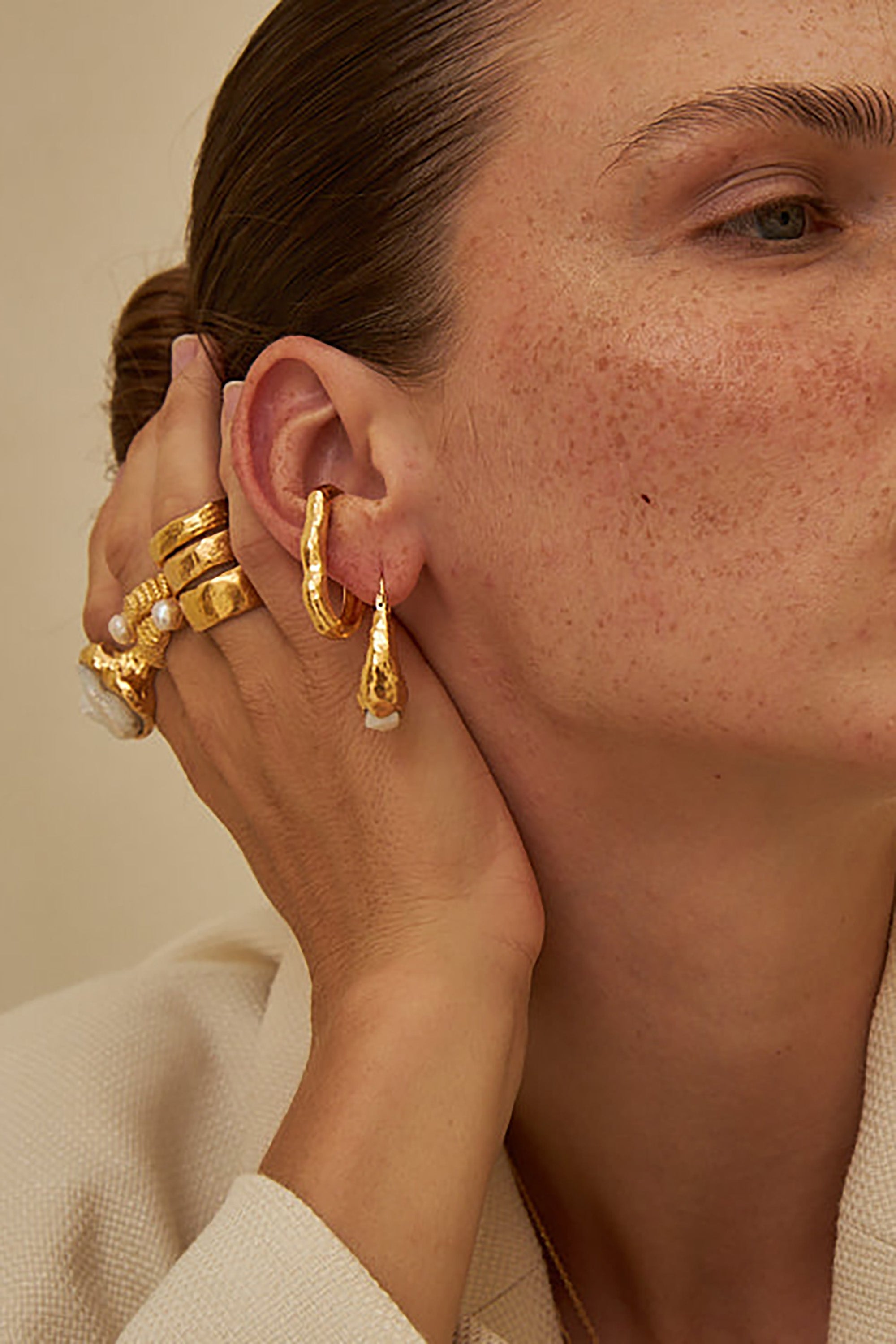 Cassidy M Ring - Gold