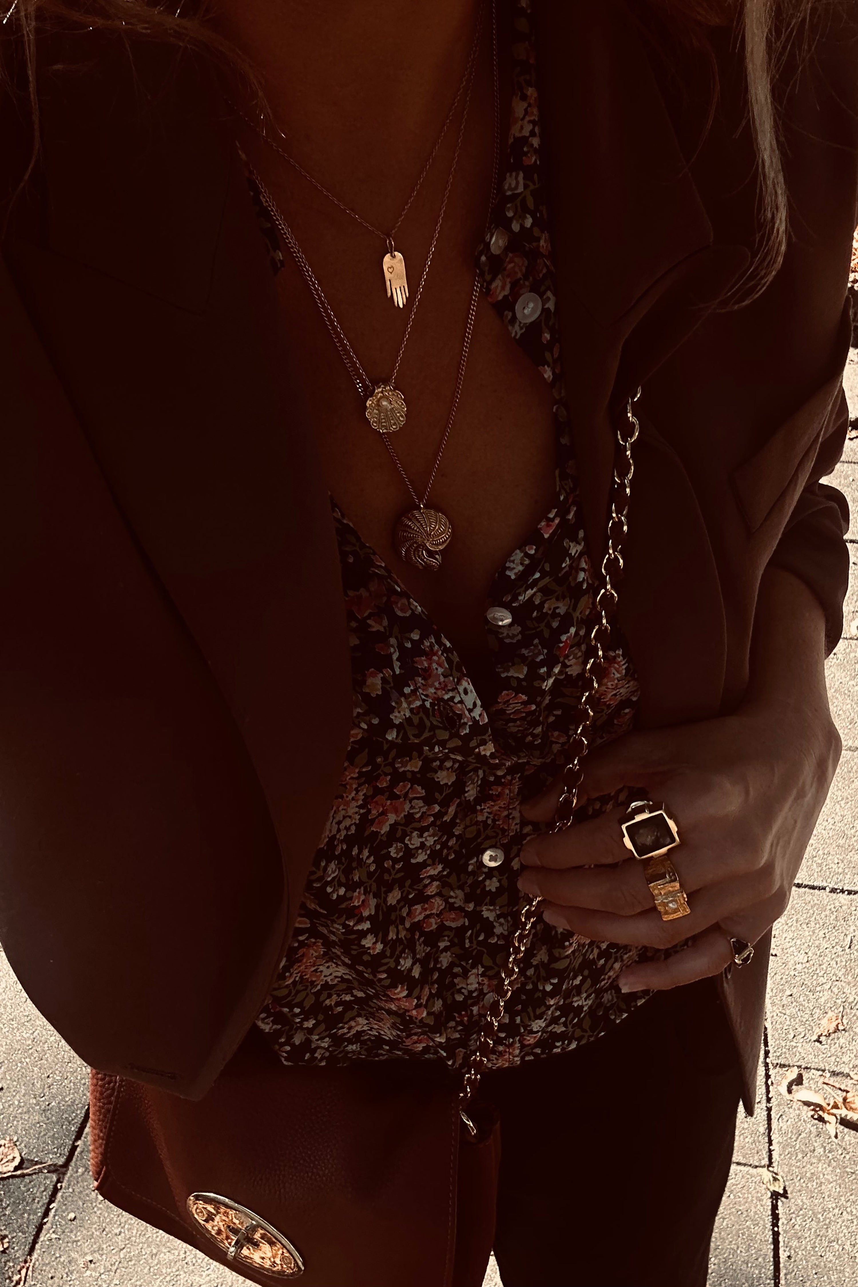 Chloe Necklace - Gold