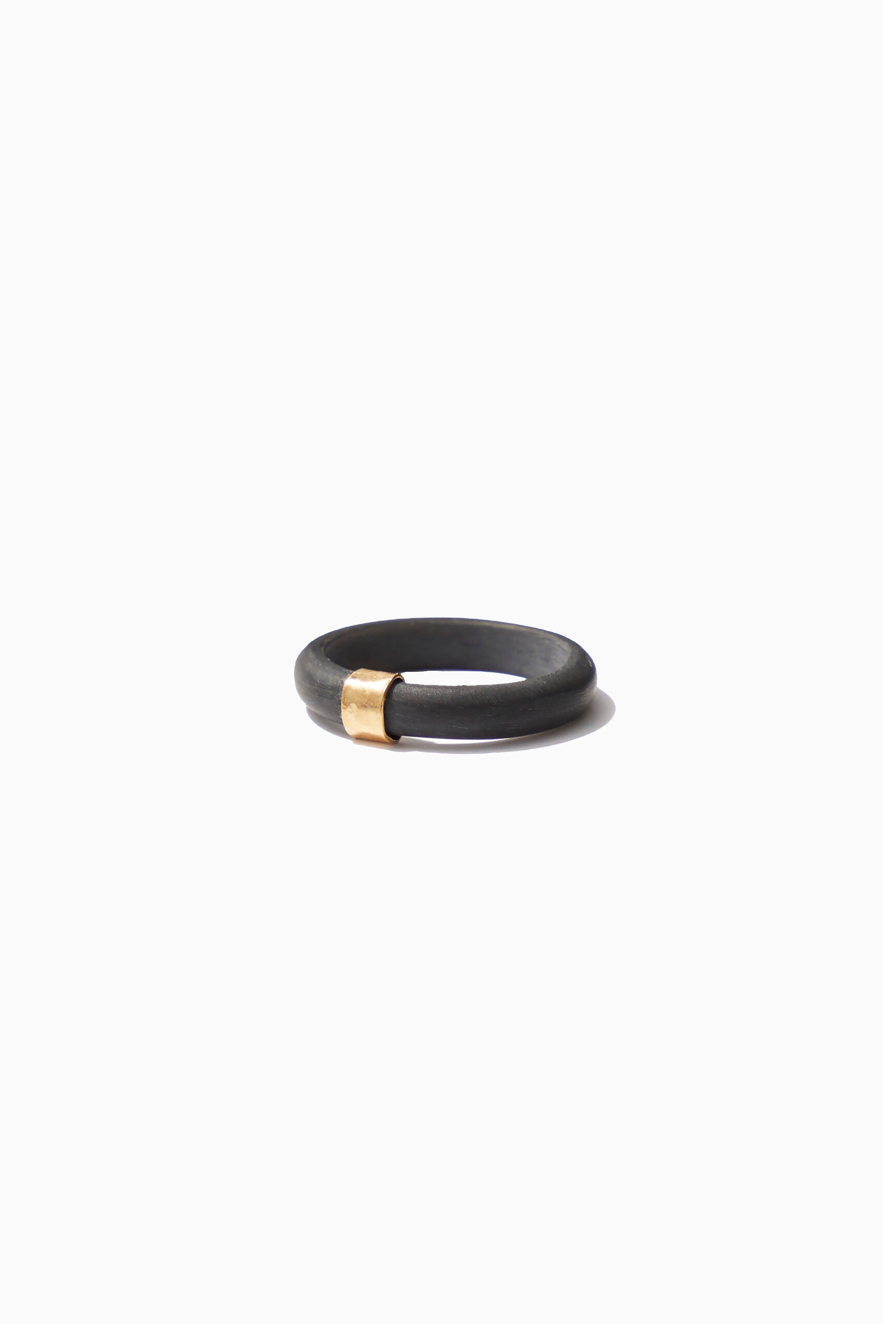 Skylar Ring - Black with Gold