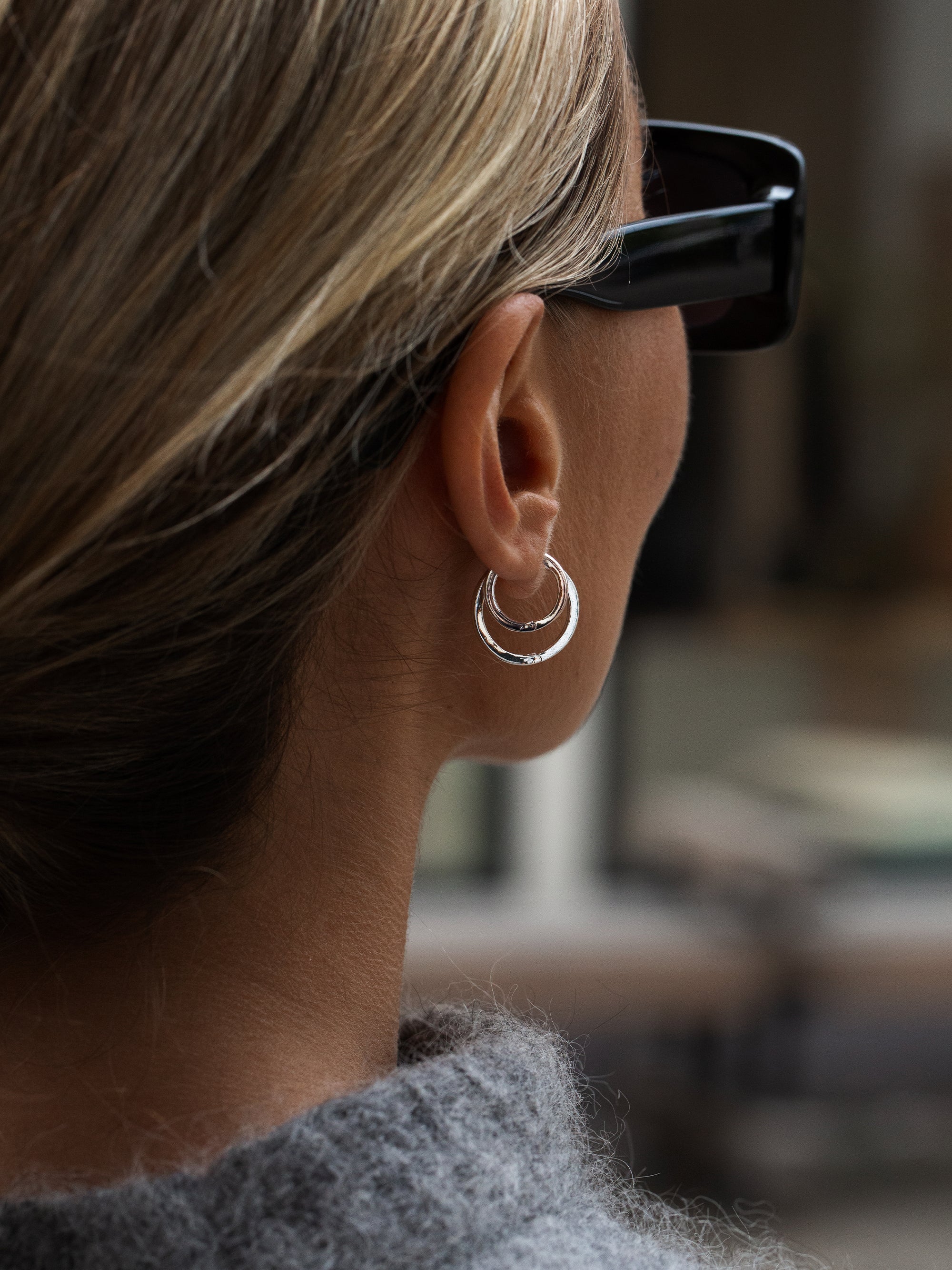 Basic Hoops - Silver (20 mm)