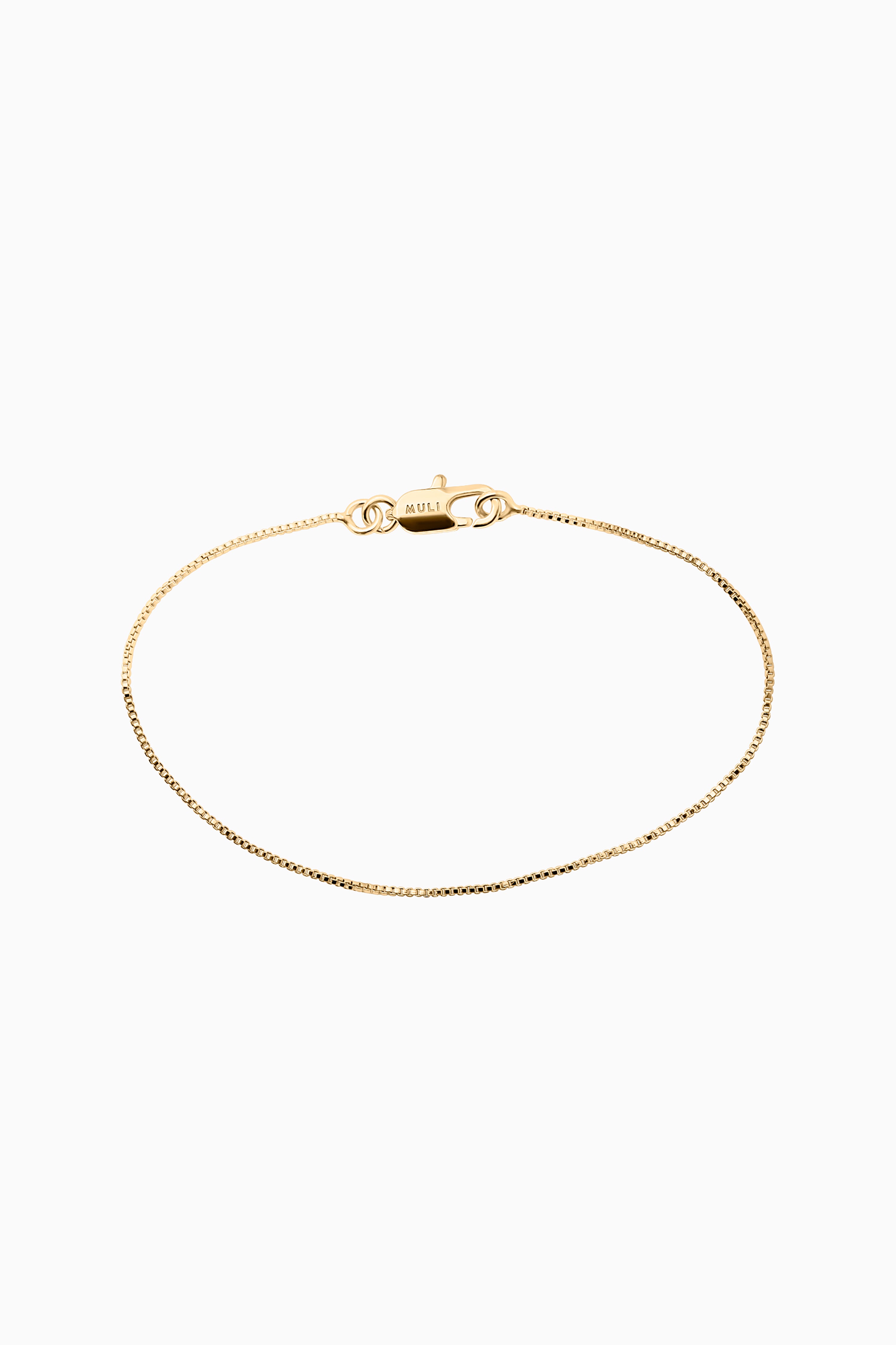 Box Chain Bracelet - Gold