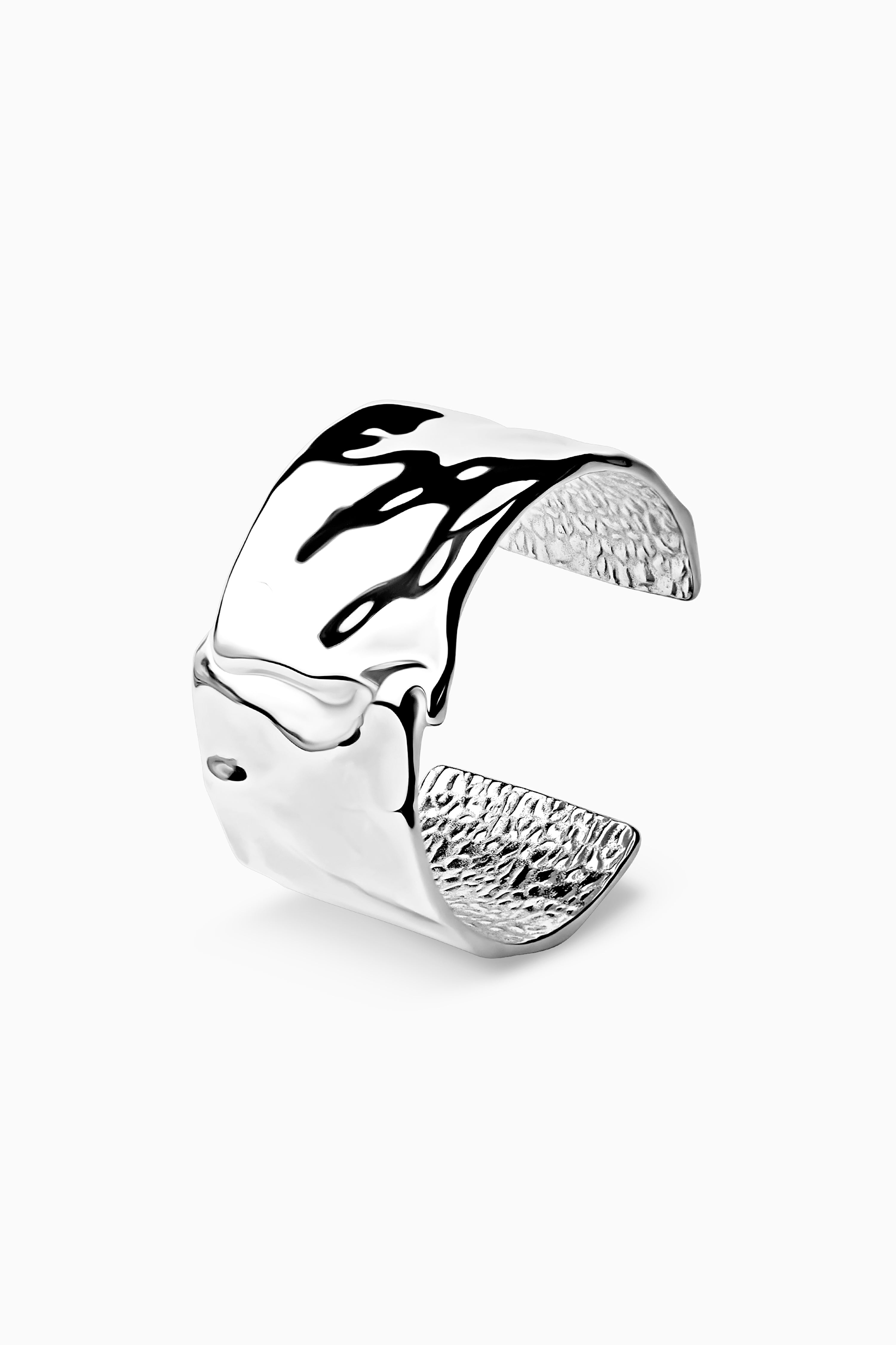 Dune Cuff Bracelet - Silver
