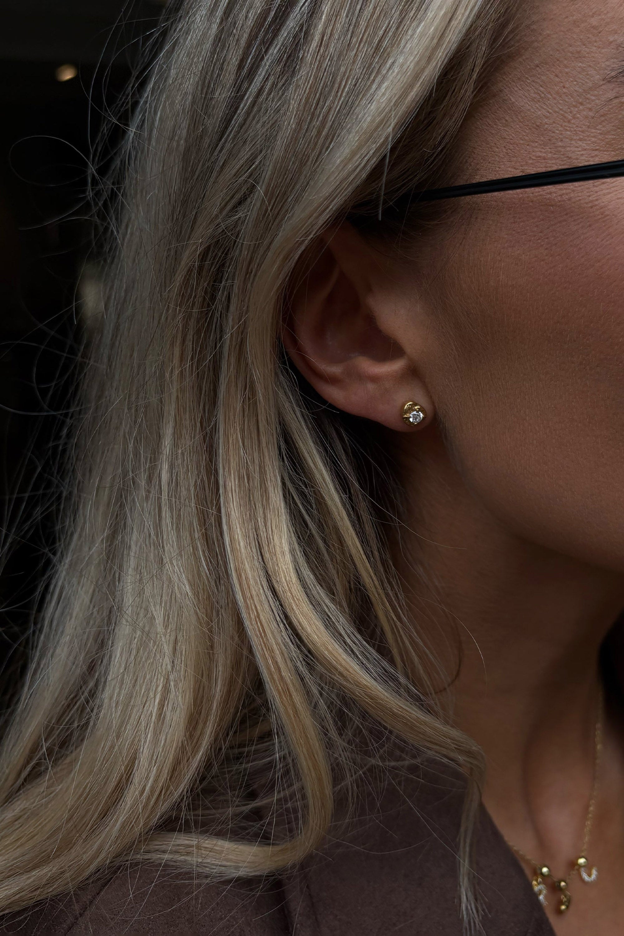 Le Petite Studs - Gold