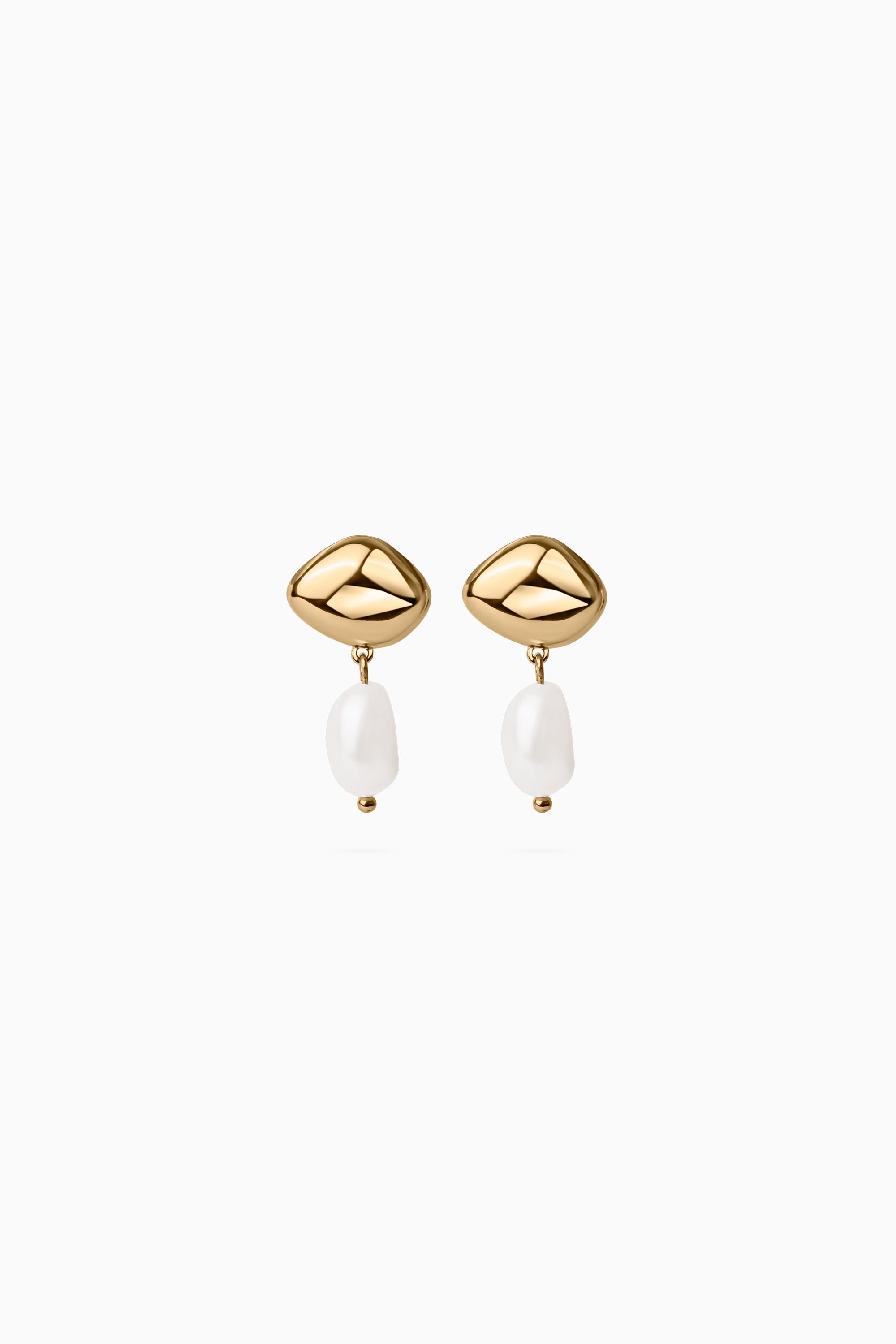 Pearl Earrings - Gold