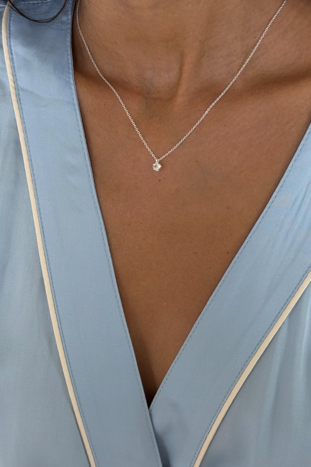 Quatrefoil Necklace - Silver