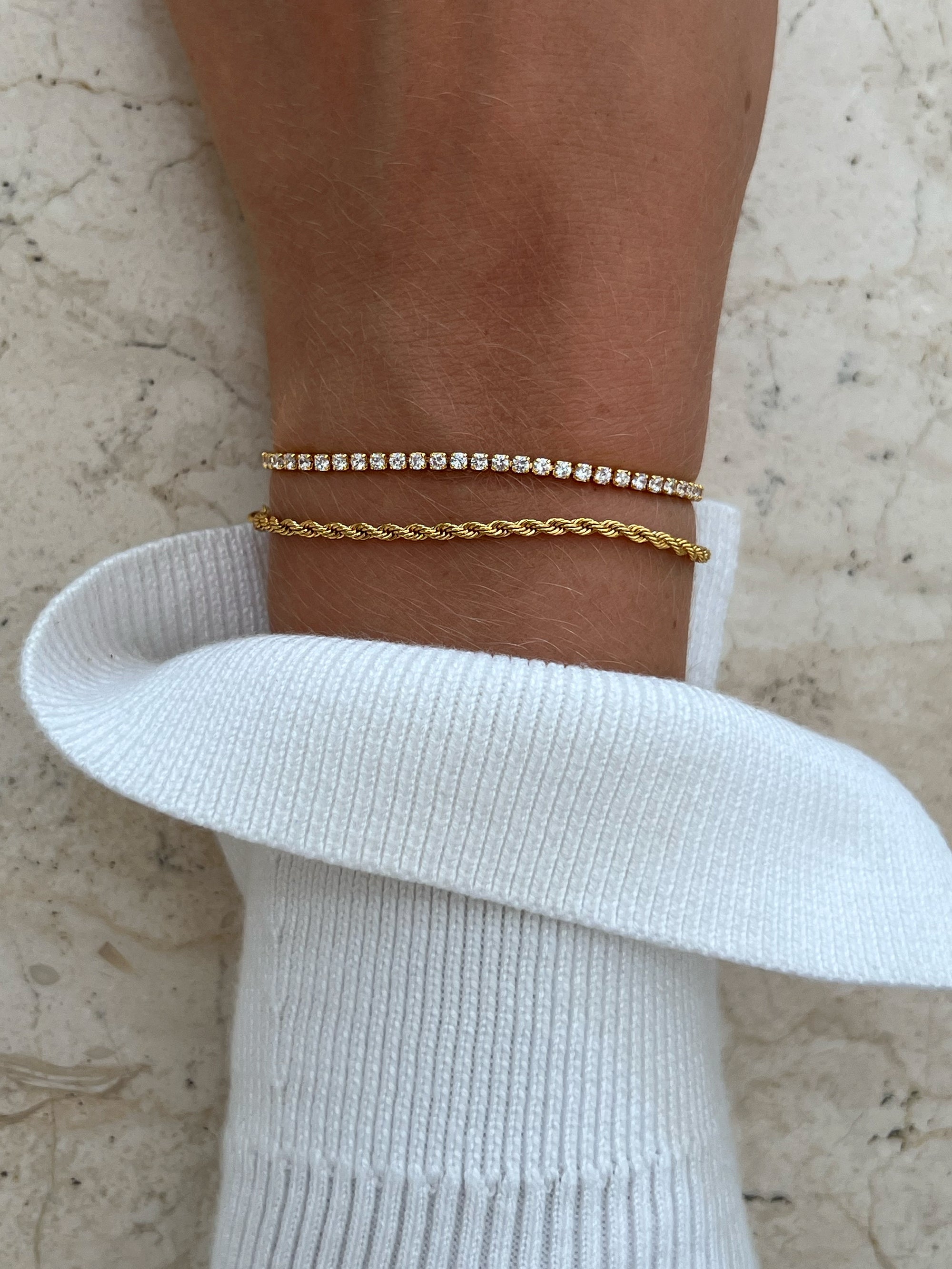 Rope Chain Bracelet - Gold