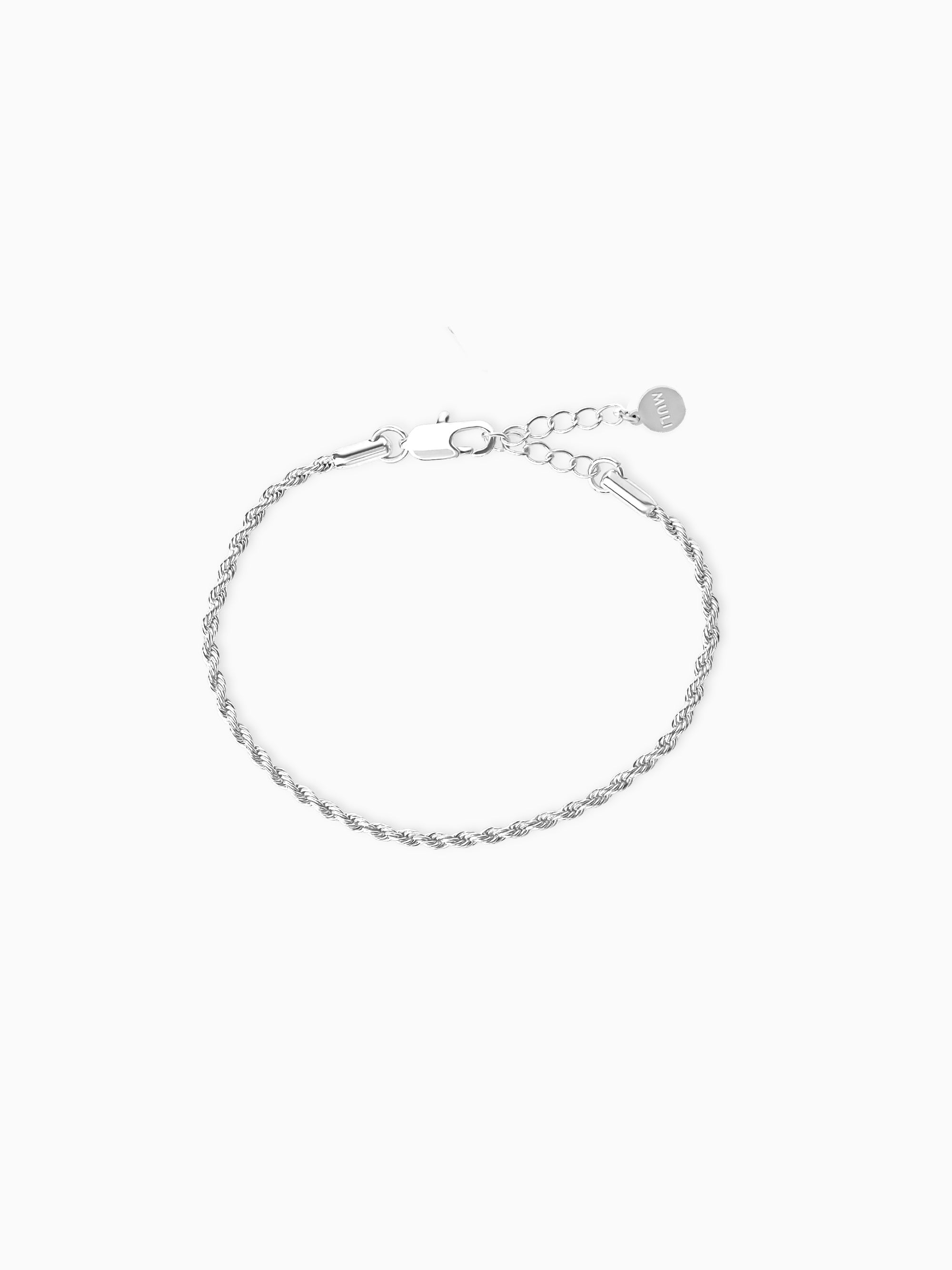 Rope Chain Bracelet - Silver
