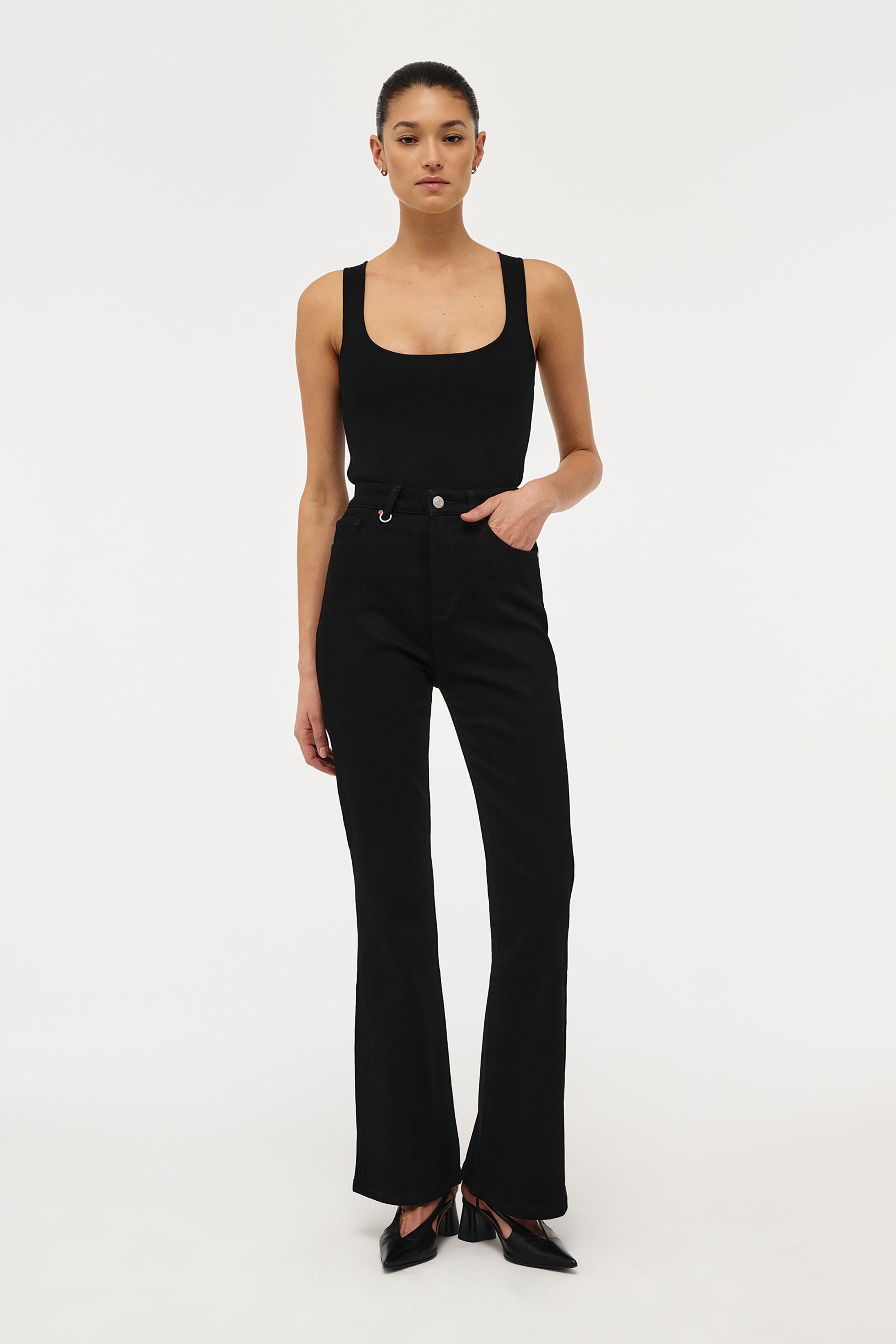 Debbie Bootcut Jeans - Perfect Black