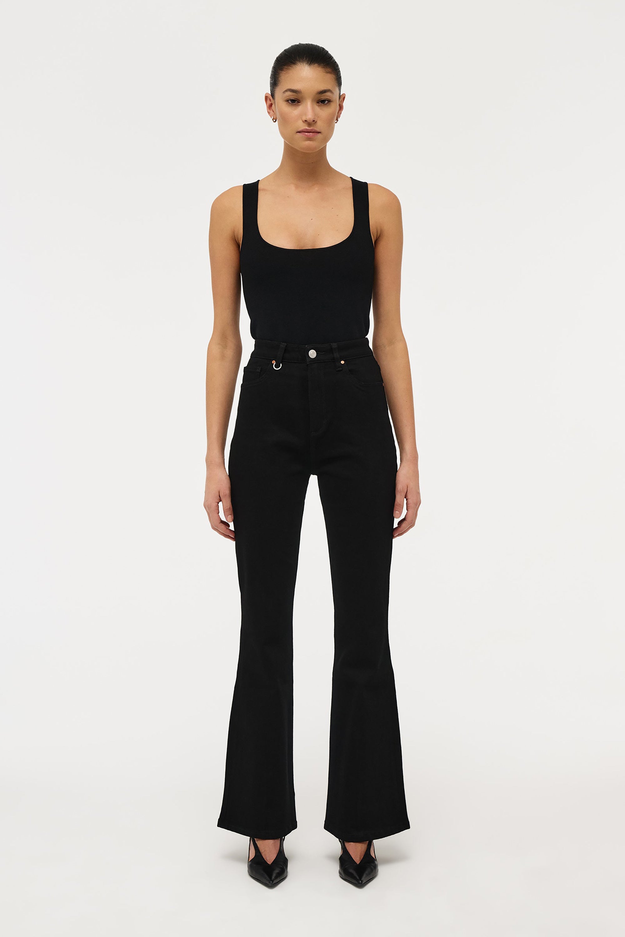 Debbie Bootcut Jeans - Perfect Black