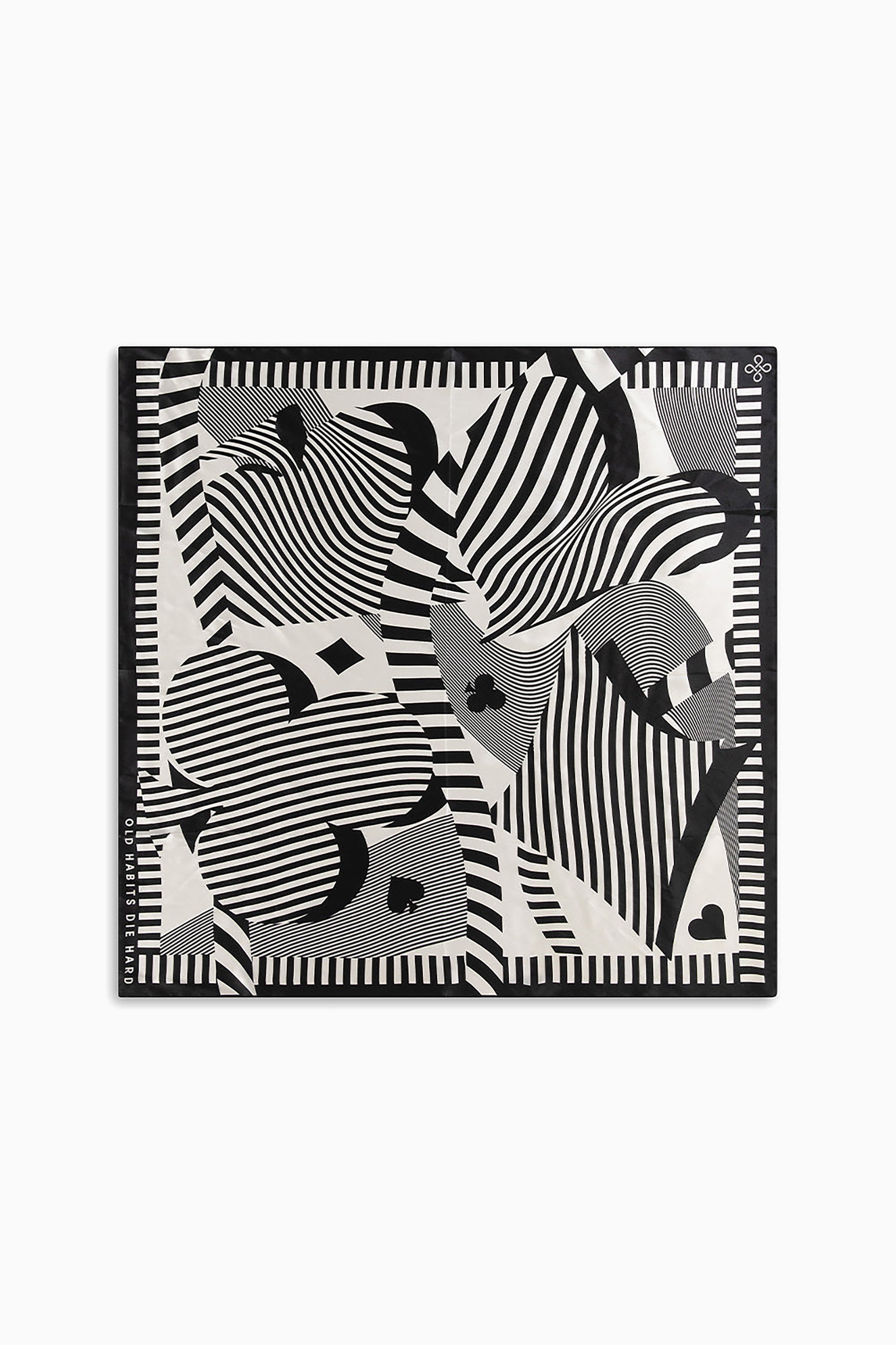 Silk Bandana - Let's Play Cards