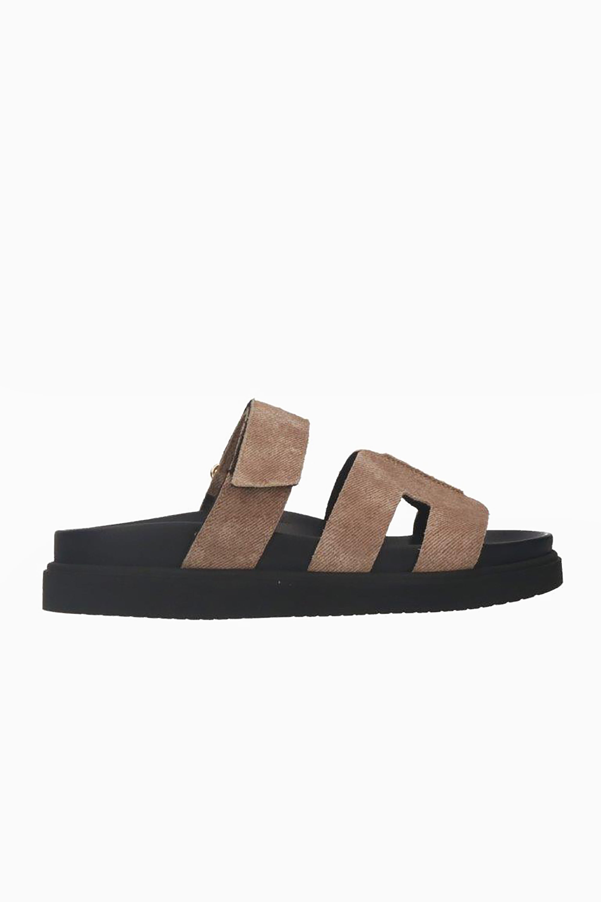 Maru Sandals - Taupe Denim