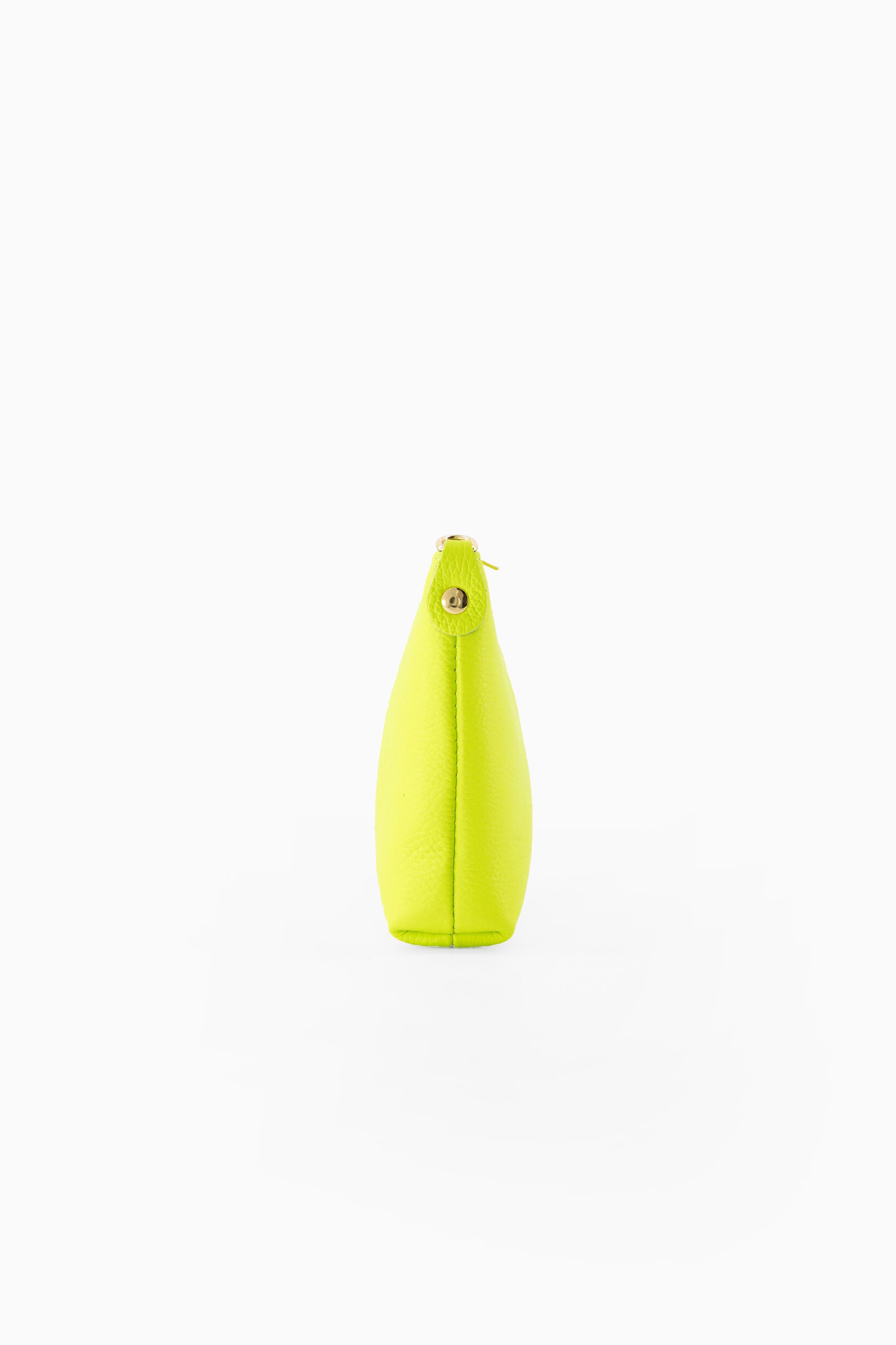 Quinn Bag - Classic Grain Lime Green