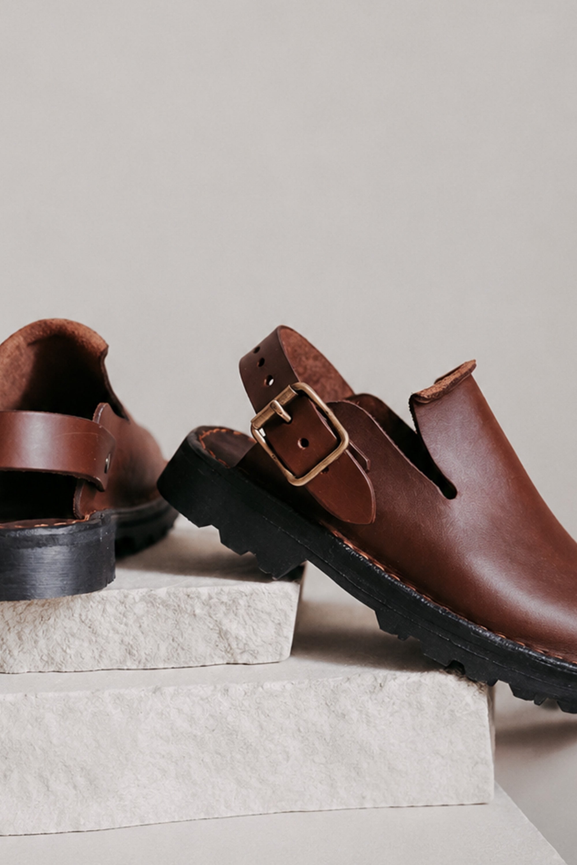 Karoo Clog - Brown