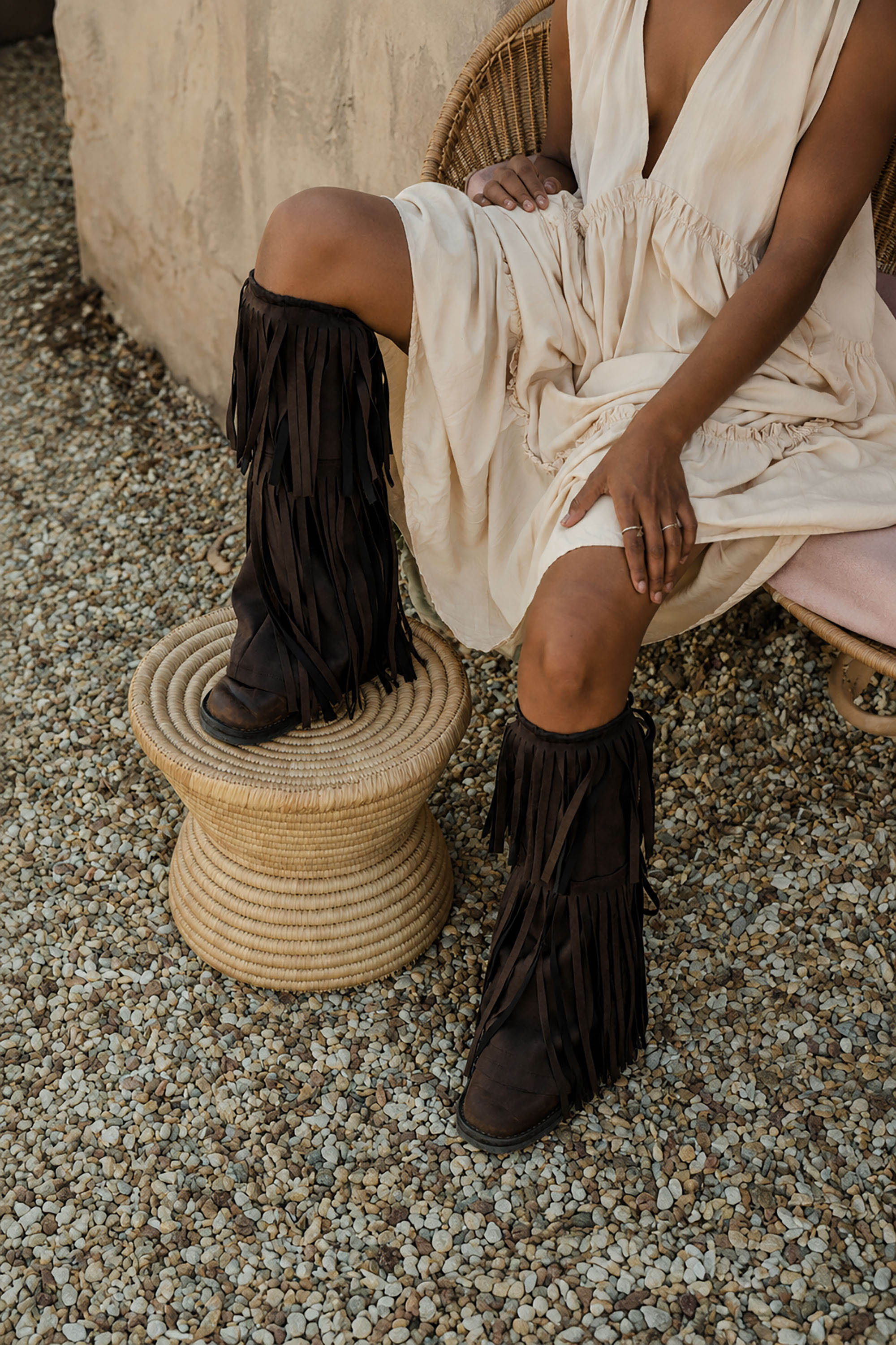 Tankwa Tassels - Brown