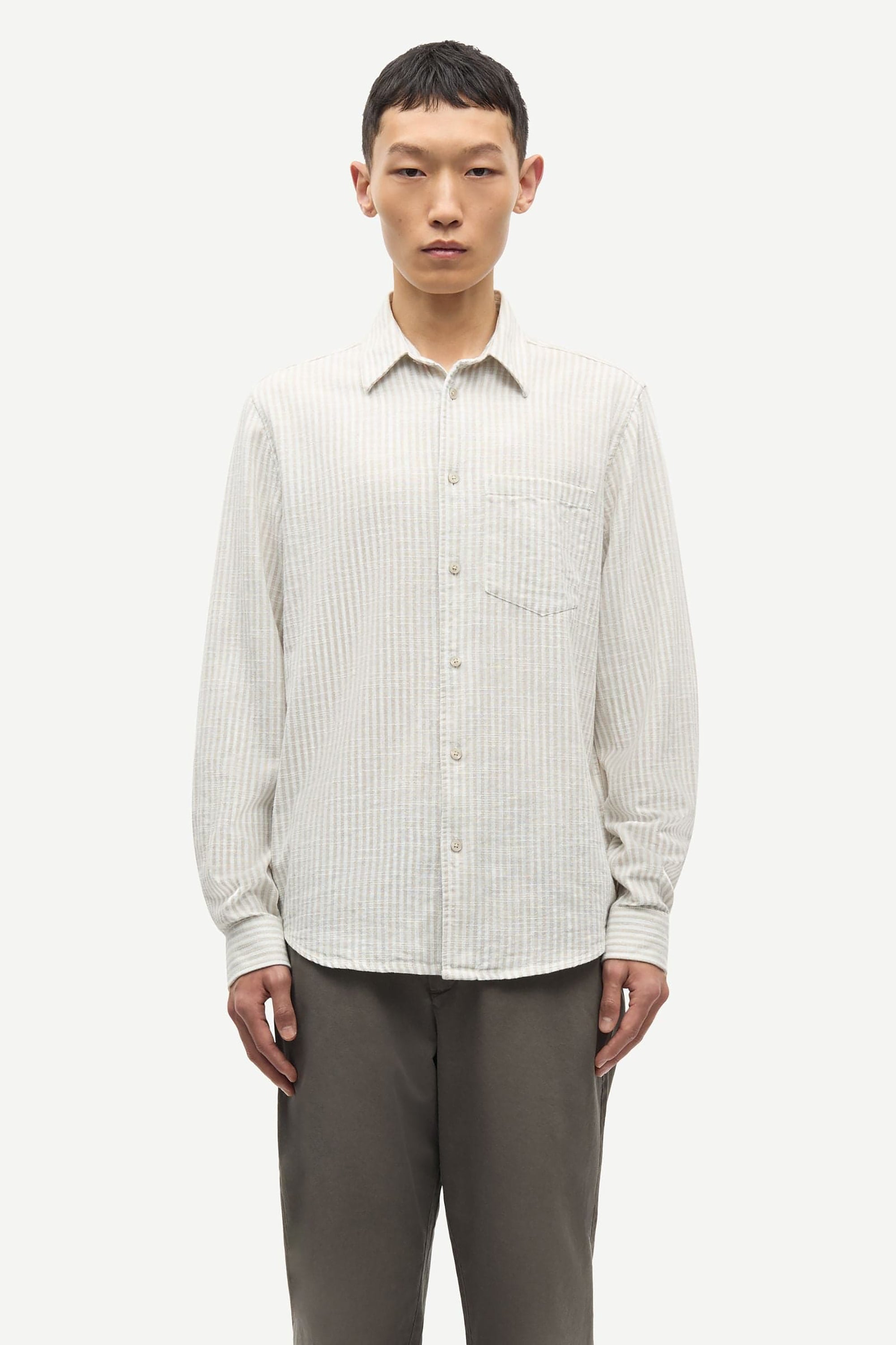 Liam FP Shirt - Moonstruck Stripe