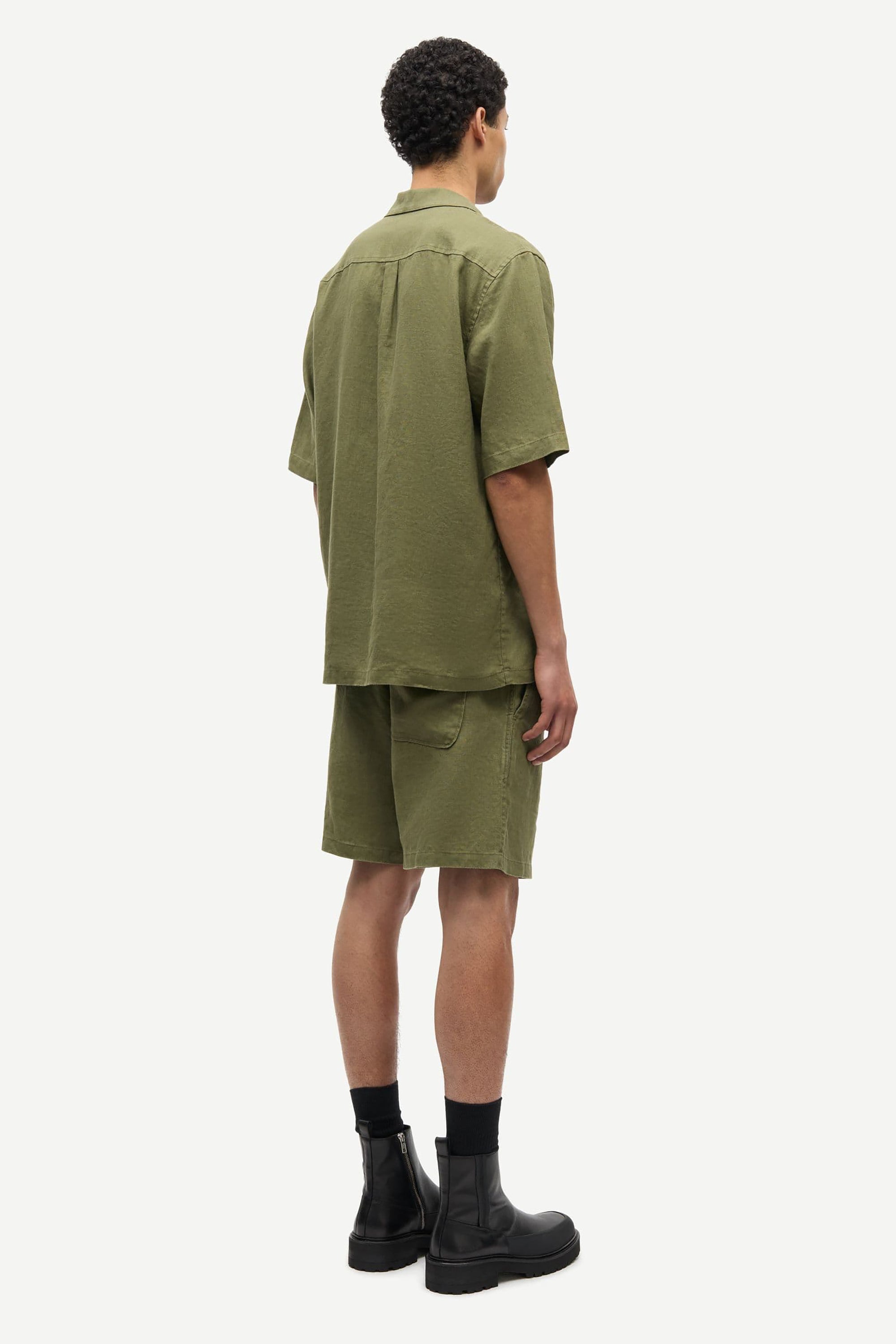 Samsøe Samsøe Sajabari Shorts - Burnt Olive | RUM Amsterdam