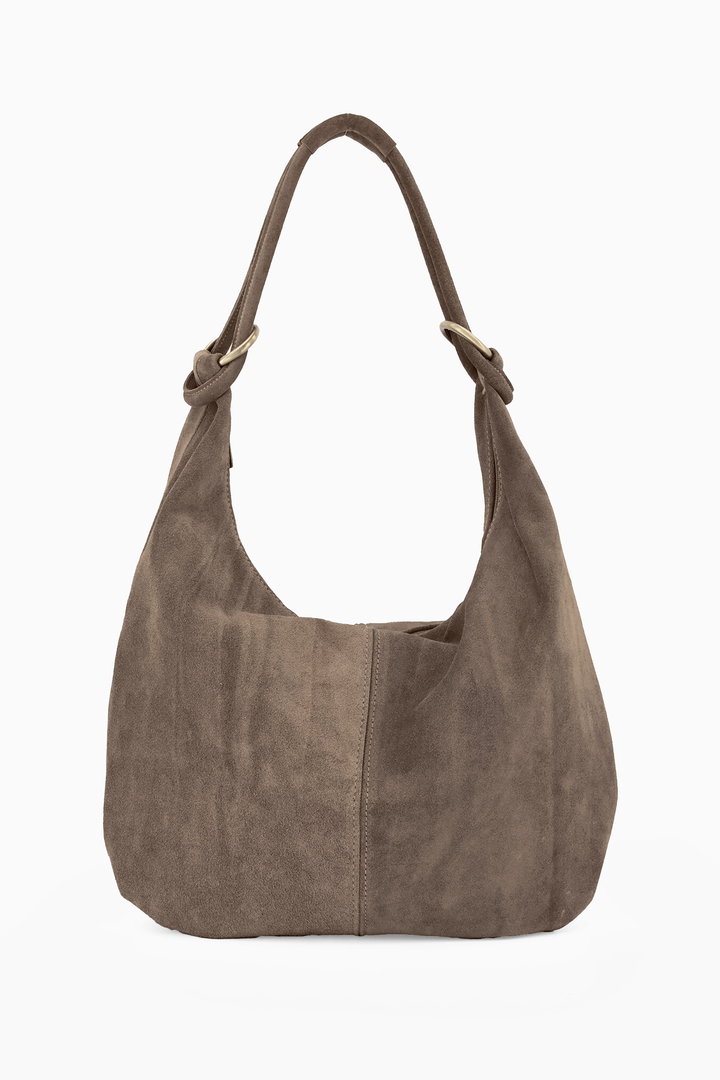  Sarah Bag - Suede Taupe - RUM Amsterdam