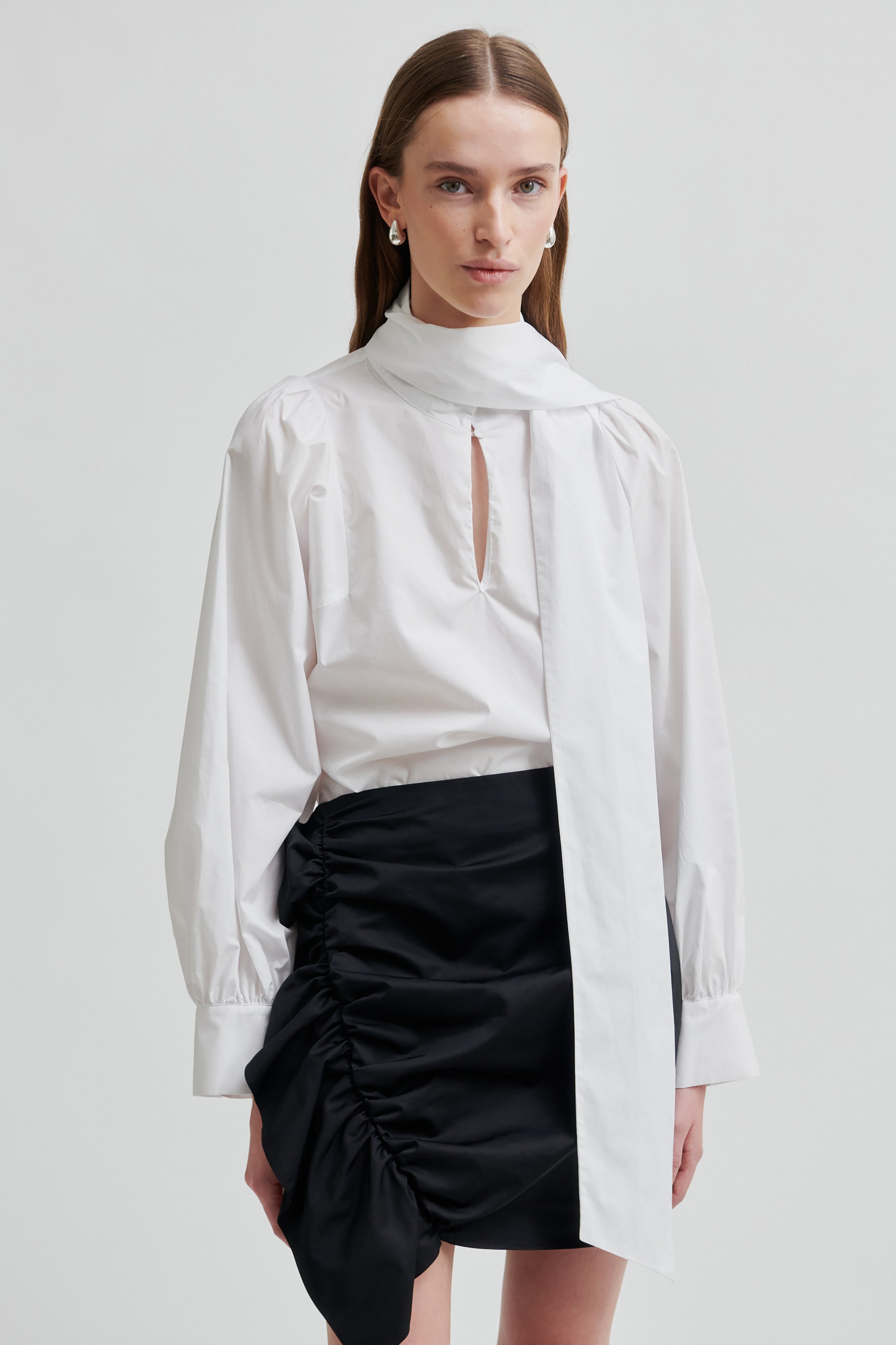 Calico Blouse - White