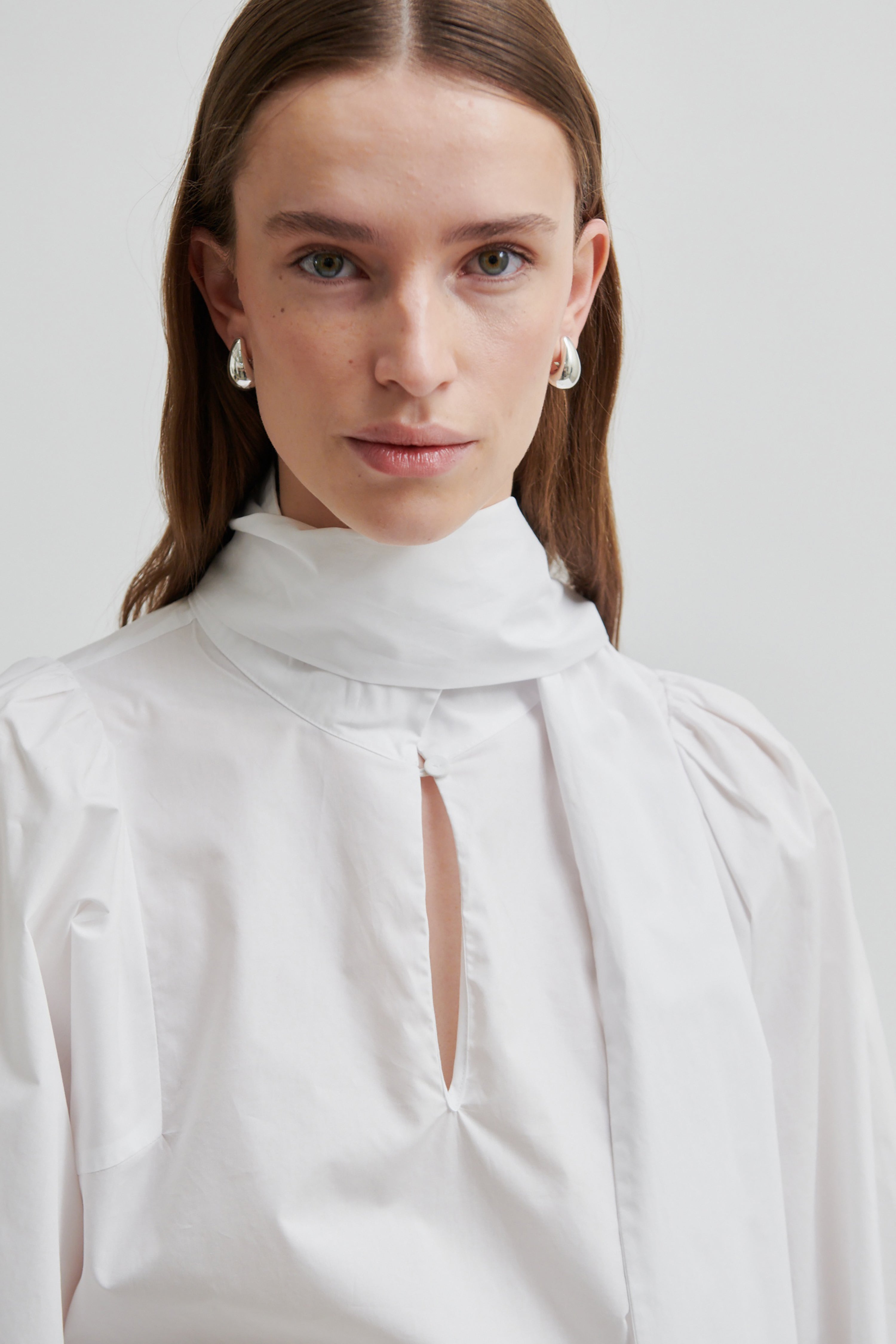 Calico Blouse - White