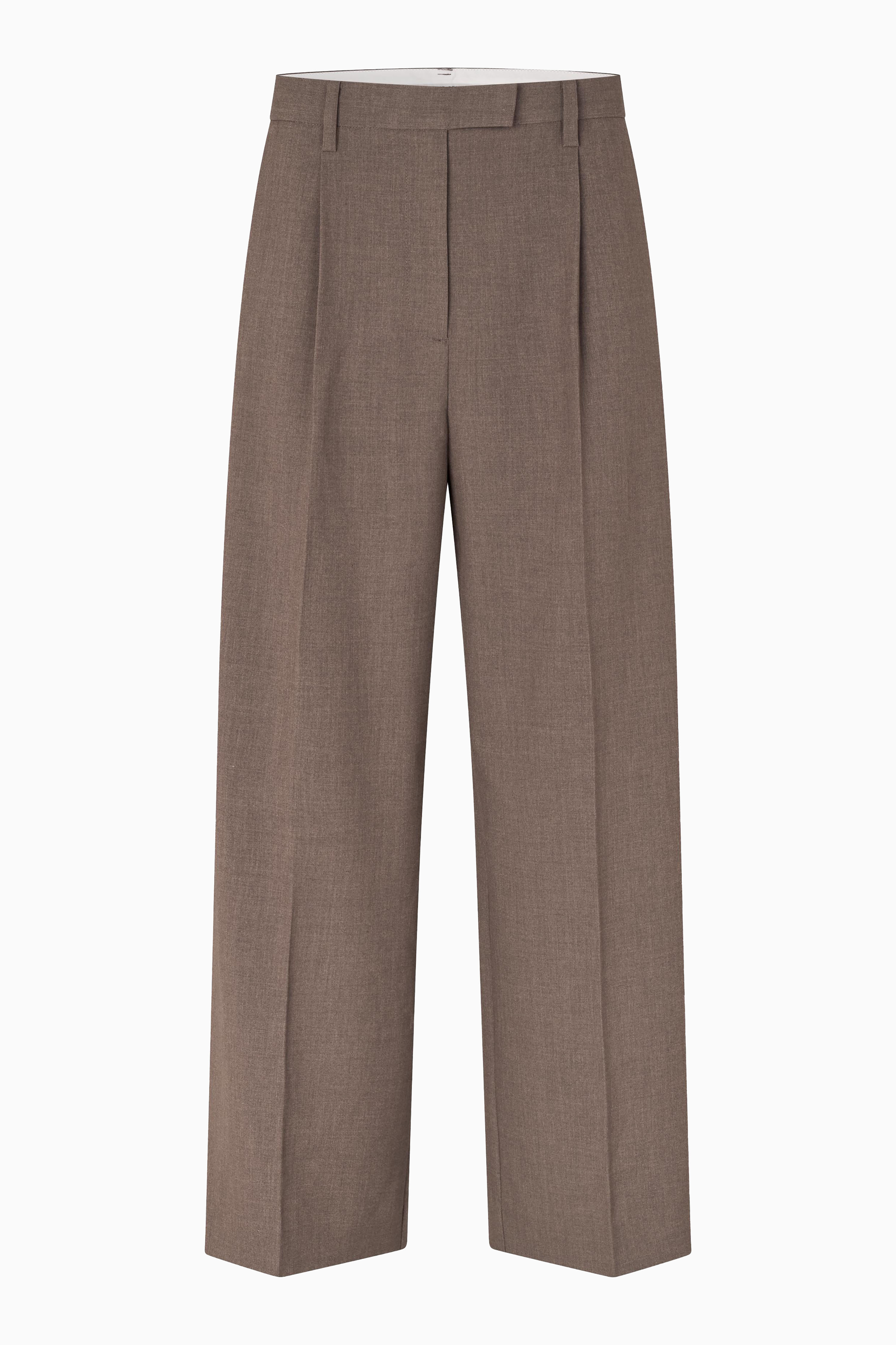 Dakota Trousers - Mid Brown Melange