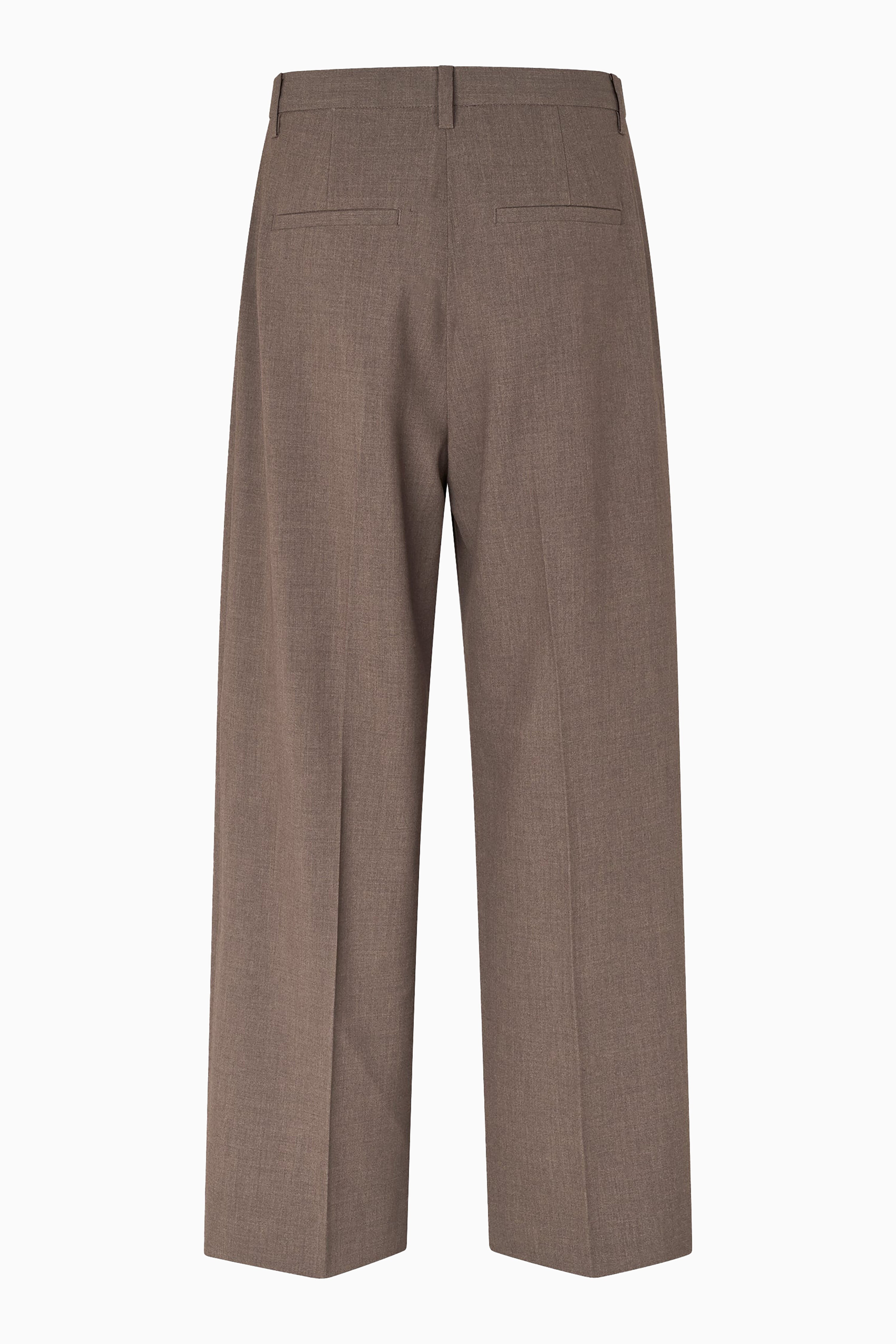 Dakota Trousers - Mid Brown Melange