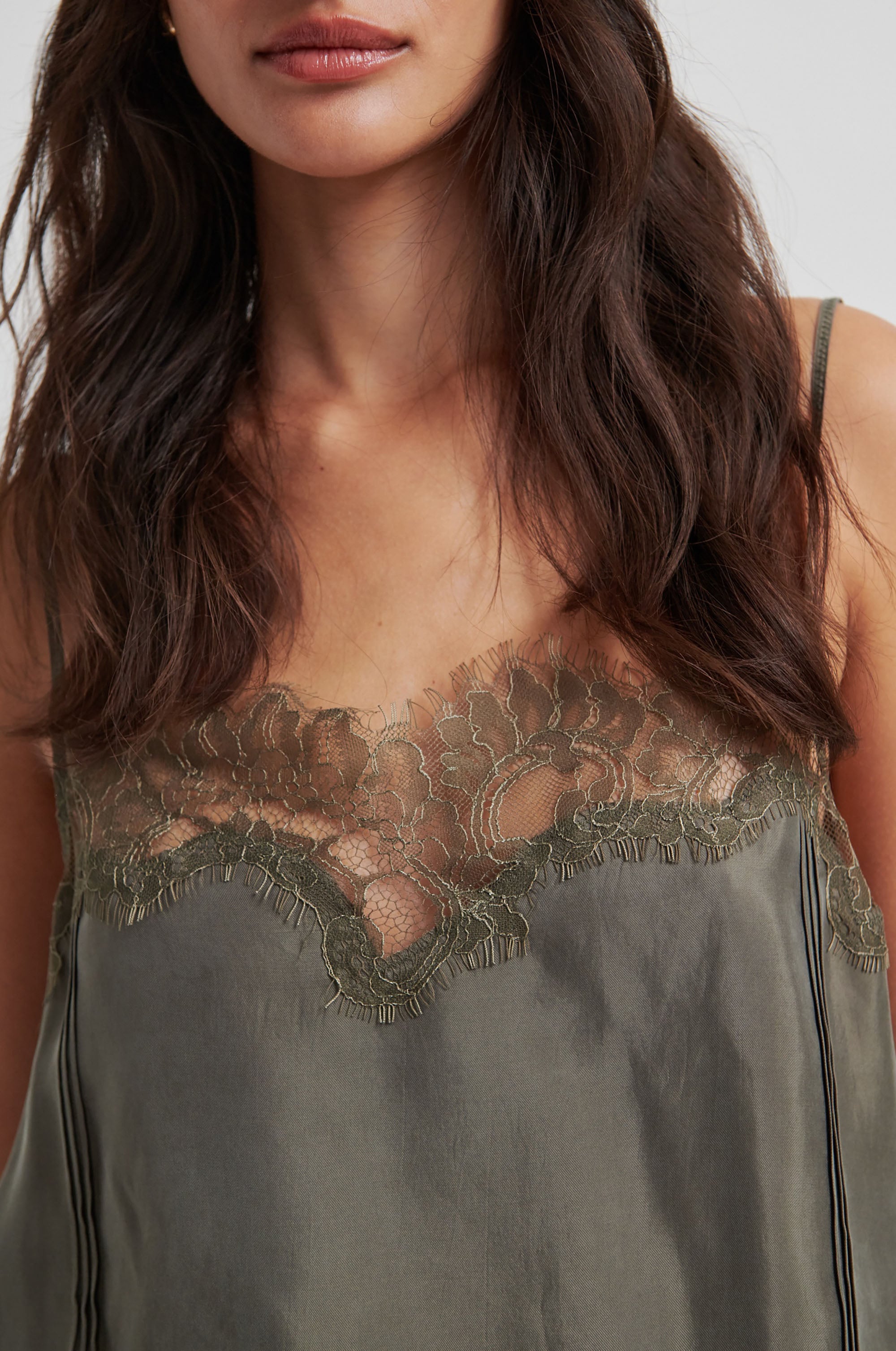 Damia Strap Top - Tarmac