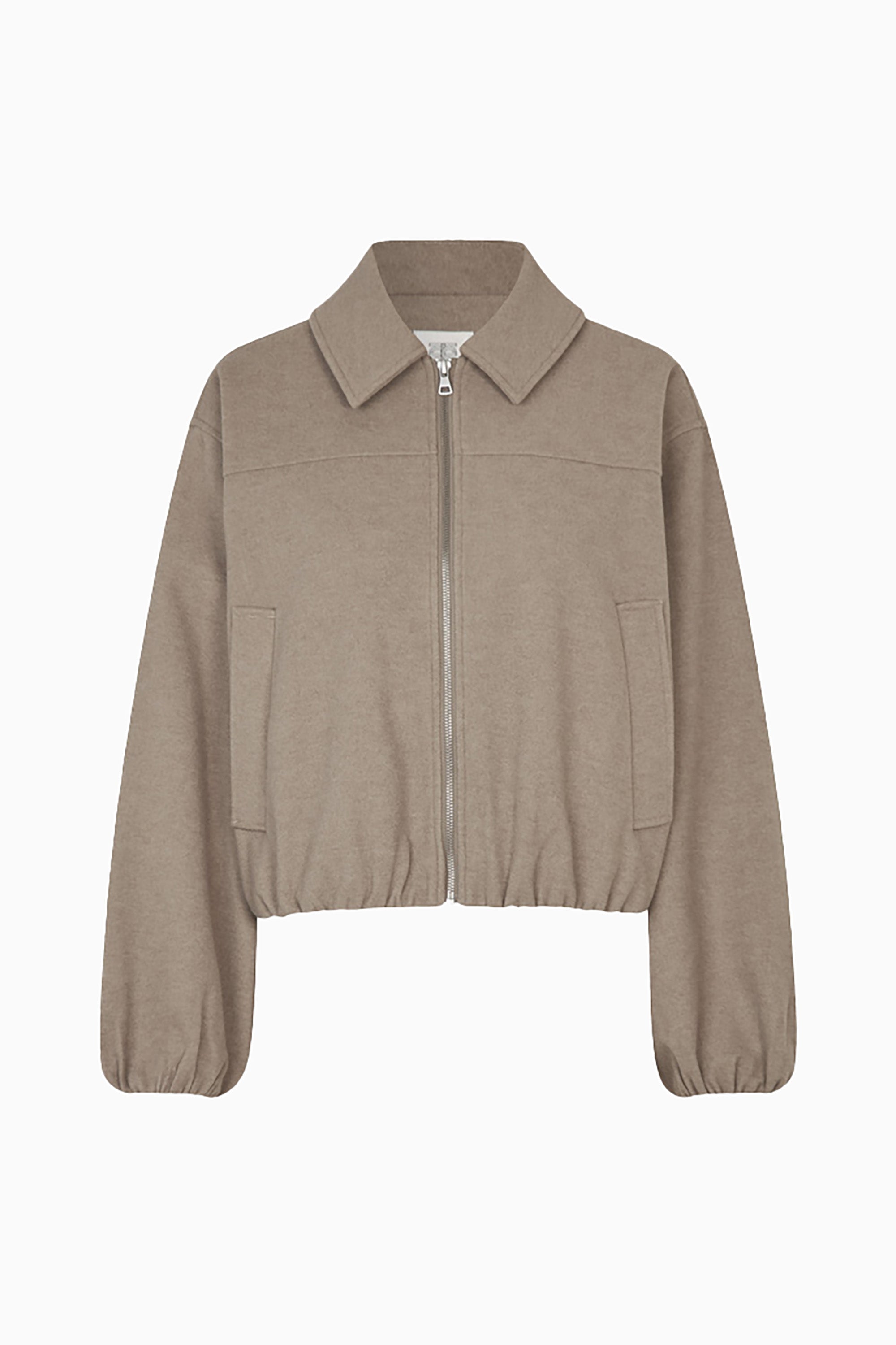 Dexa Jacket - Mid Brown Melange