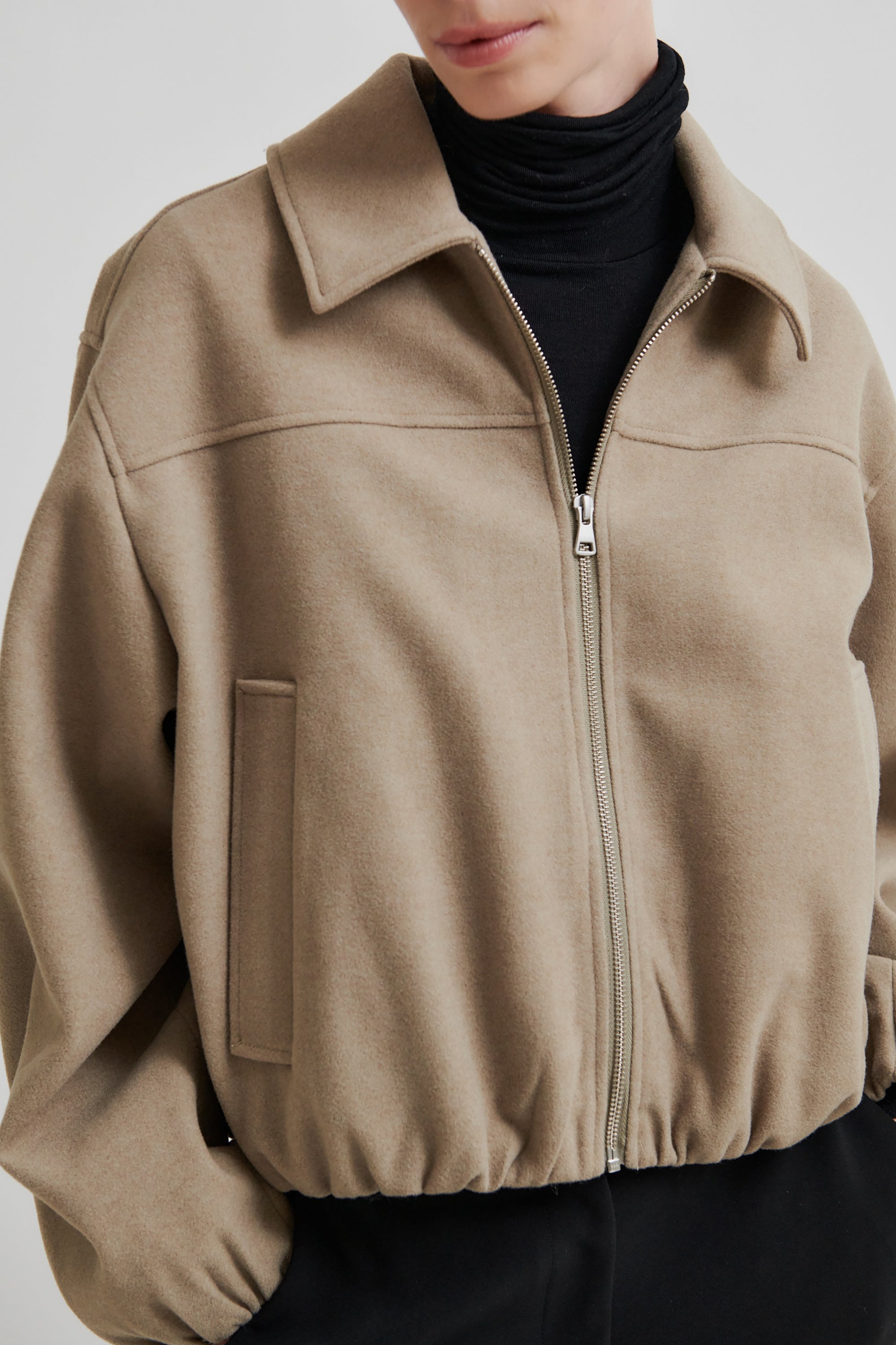 Dexa Jacket - Mid Brown Melange